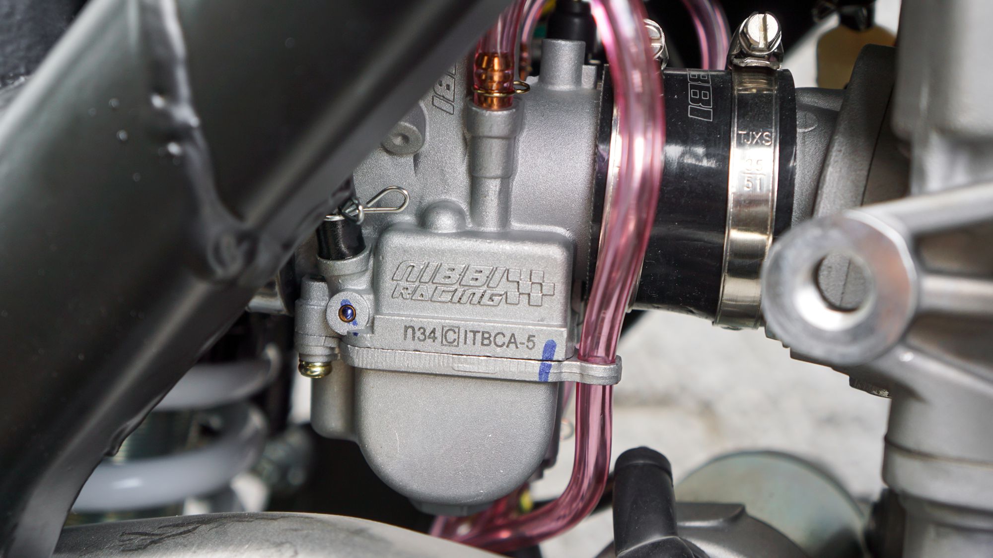 Эндуро / кроссовый мотоцикл BSE Z7 Orange Blast (120)