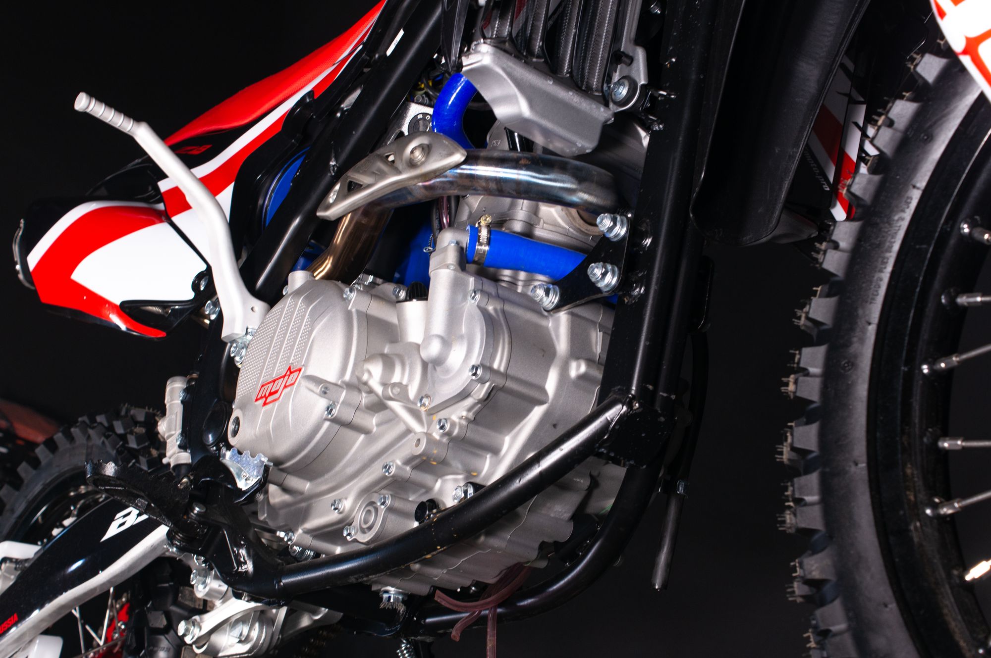 Кроссовый мотоцикл BSE Z8 300e 21/18 Grey Orange Black 1