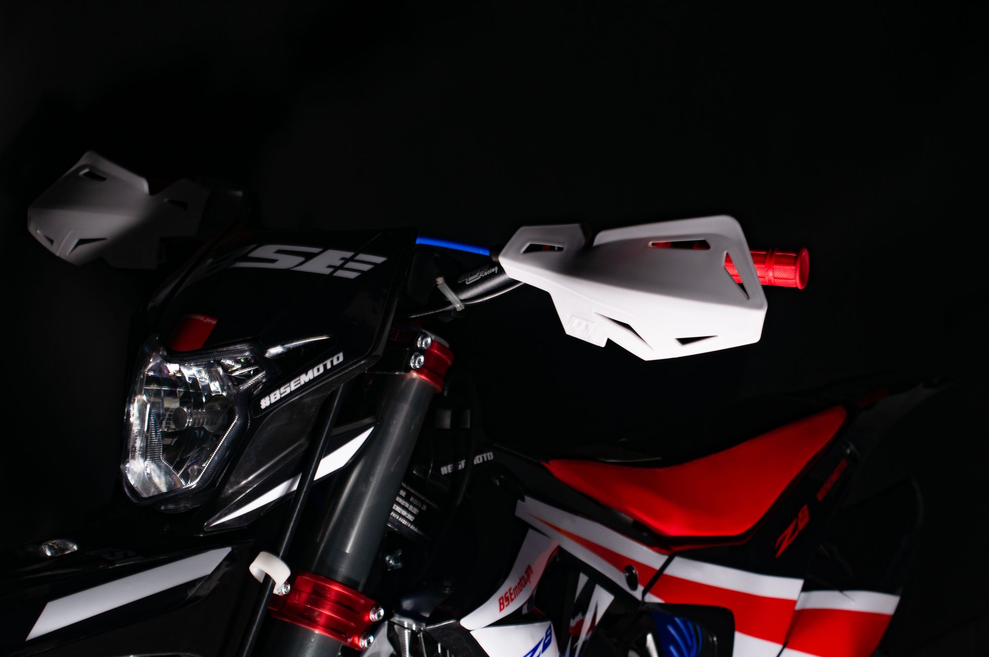 Кроссовый мотоцикл BSE Z8 300e 21/18 Grey Orange Black 1