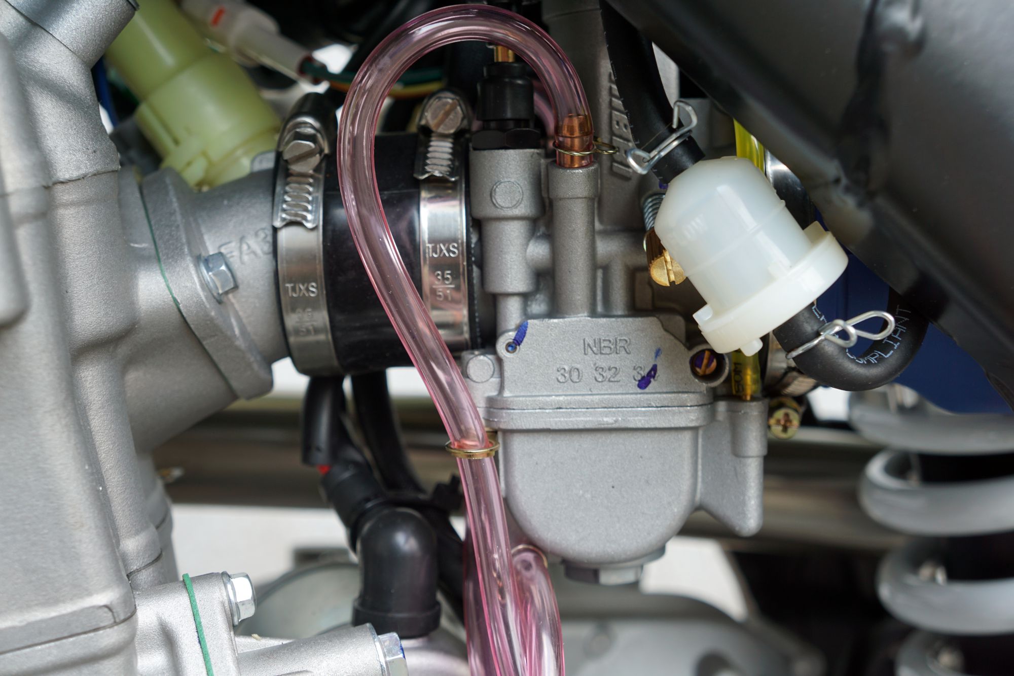 Кроссовый мотоцикл BSE Z8 300e 21/18 Blue Orange Black 2