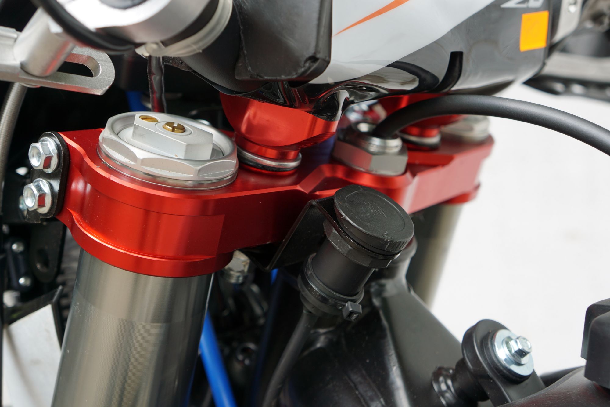 Кроссовый мотоцикл BSE Z8 300e 21/18 Blue Orange Black 2