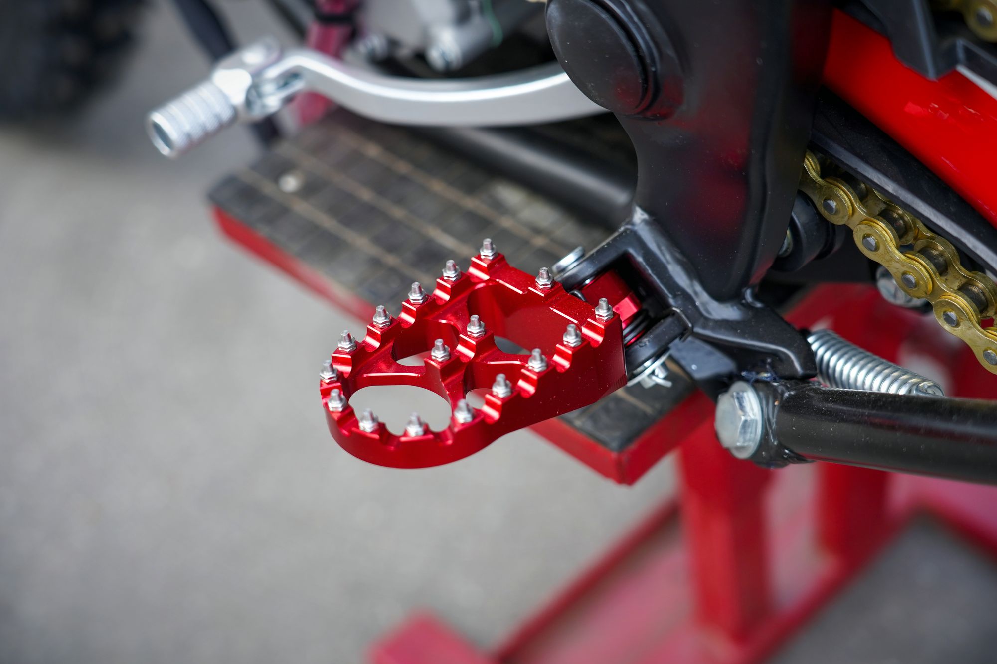 Эндуро / кроссовый мотоцикл BSE Z8 Rapid Red (015)