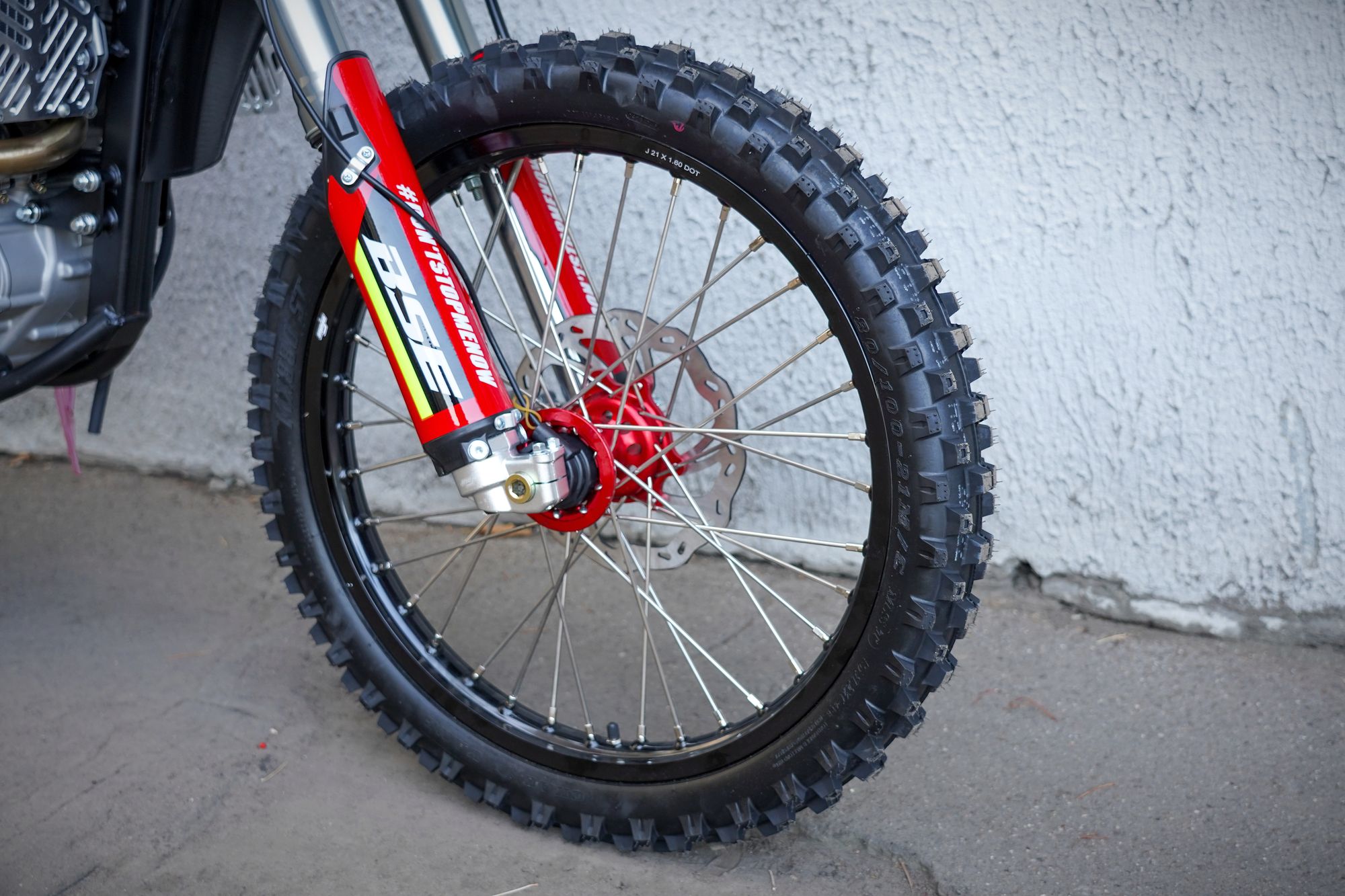 Эндуро / кроссовый мотоцикл BSE Z8 Rapid Red (015)