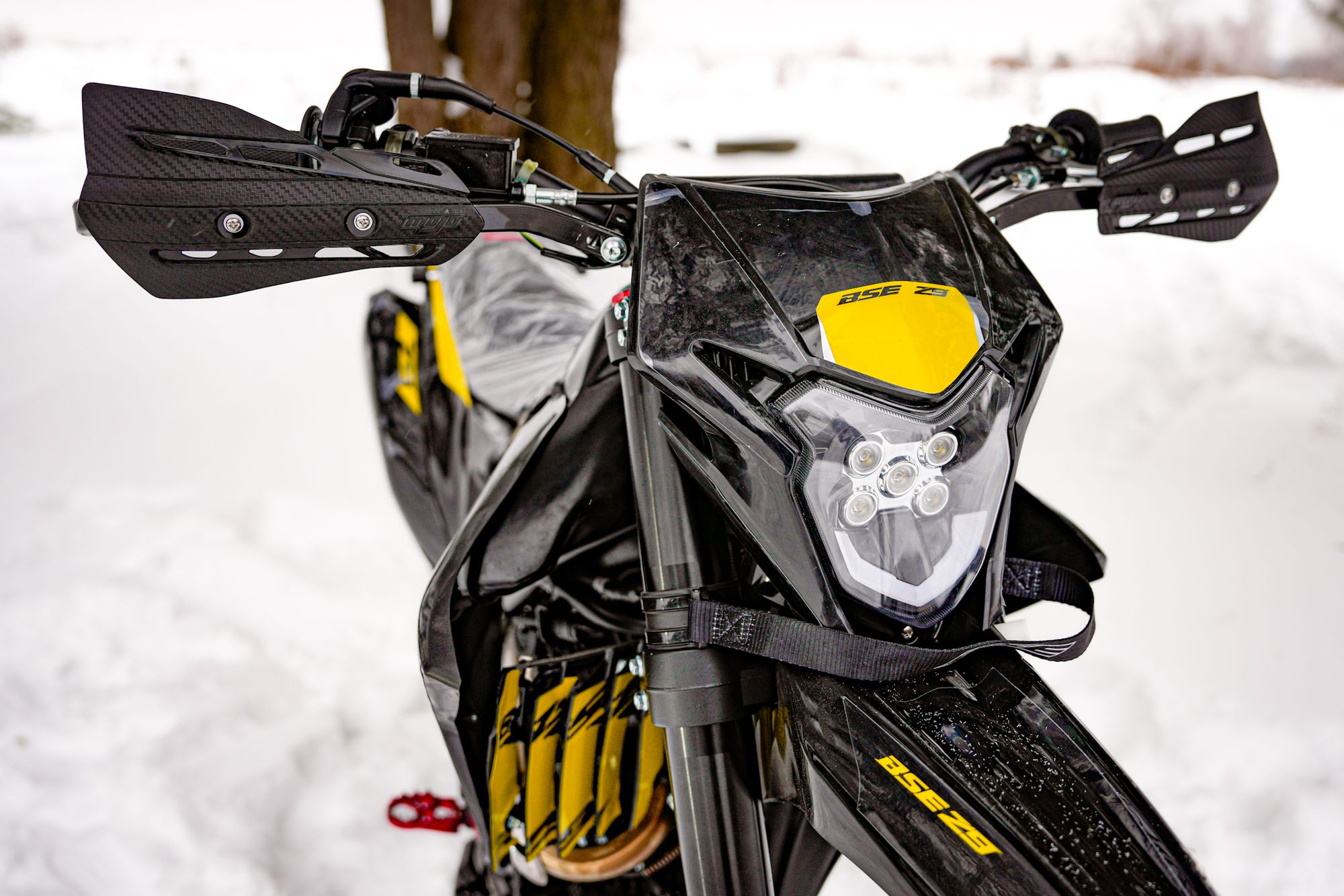 Эндуро / кроссовый мотоцикл BSE Z9 Yellow Metallic T (ZS175FMM-5)