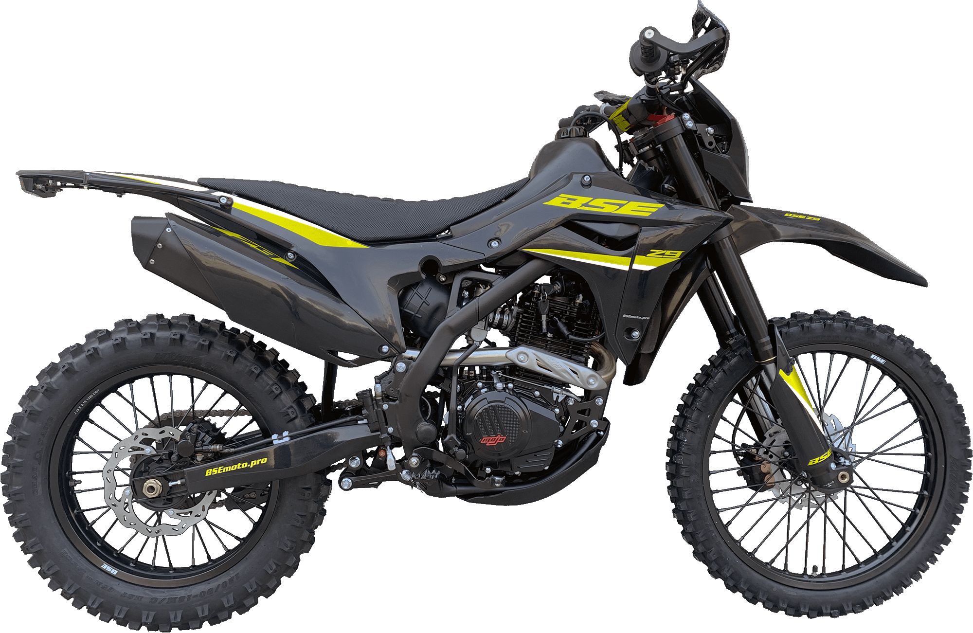 Эндуро / кроссовый мотоцикл BSE Z9 Yellow Metallic T (ZS175FMM-5