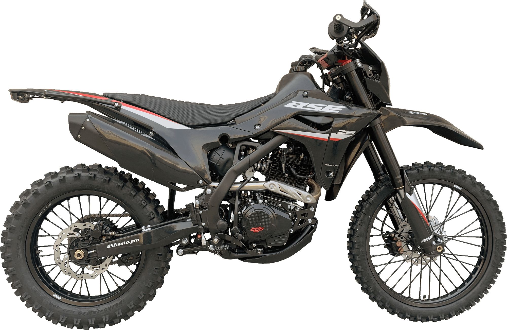 Эндуро / кроссовый мотоцикл BSE Z9 Red Metallic T (015)