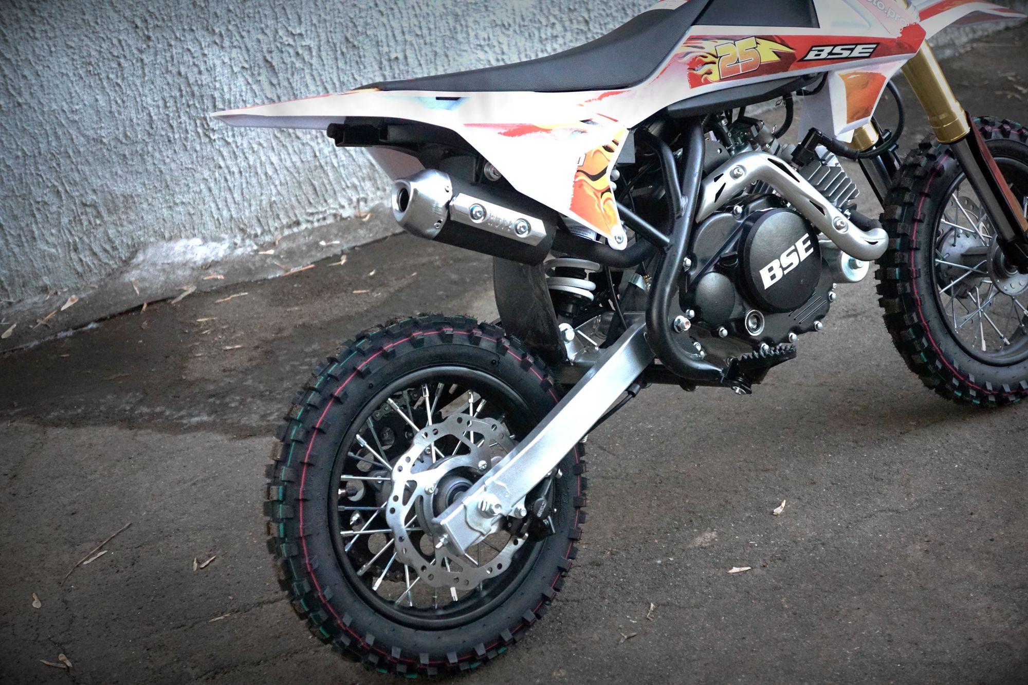 Питбайк BSE KIDS 50e A Light Red - 10/10