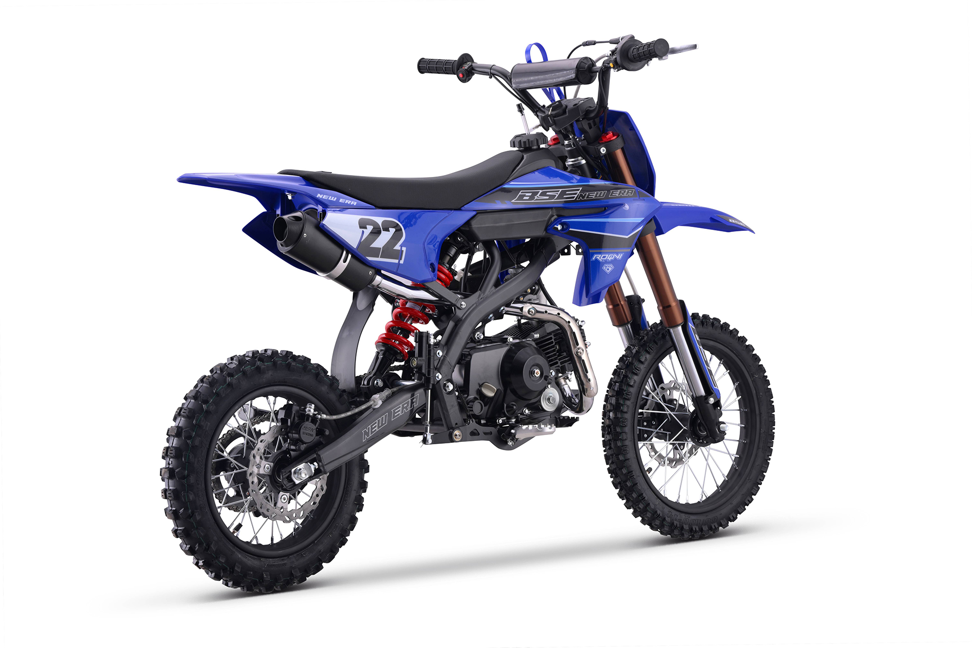 Питбайк BSE NEW ERA 110e Blue Reed 14/12 (Автомат КПП) full auto