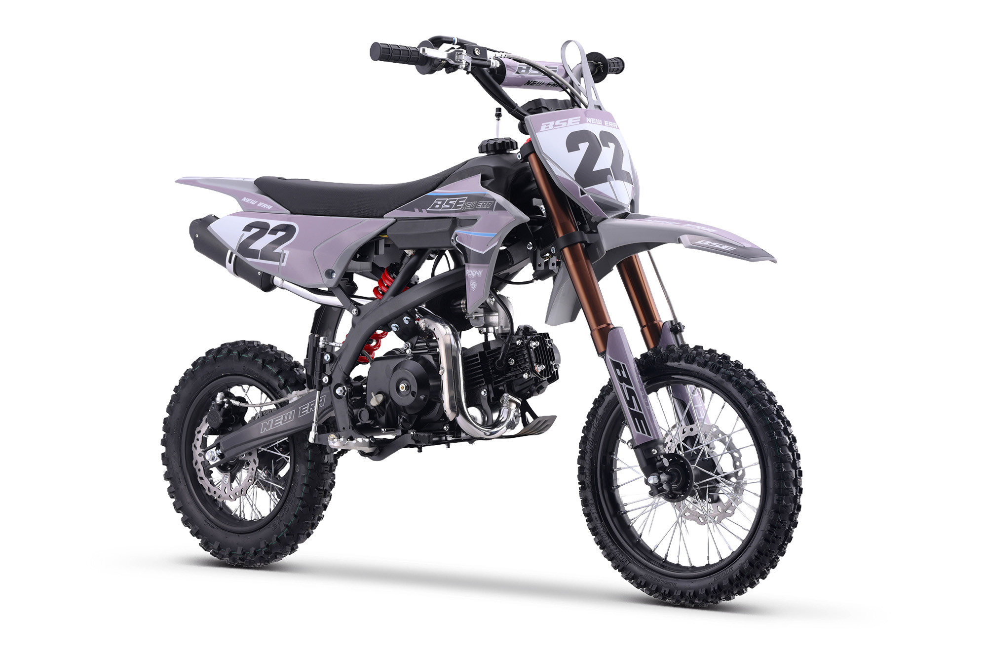 Питбайк BSE NEW ERA 110e Gray Reed 14/12 (Автомат КПП) full auto