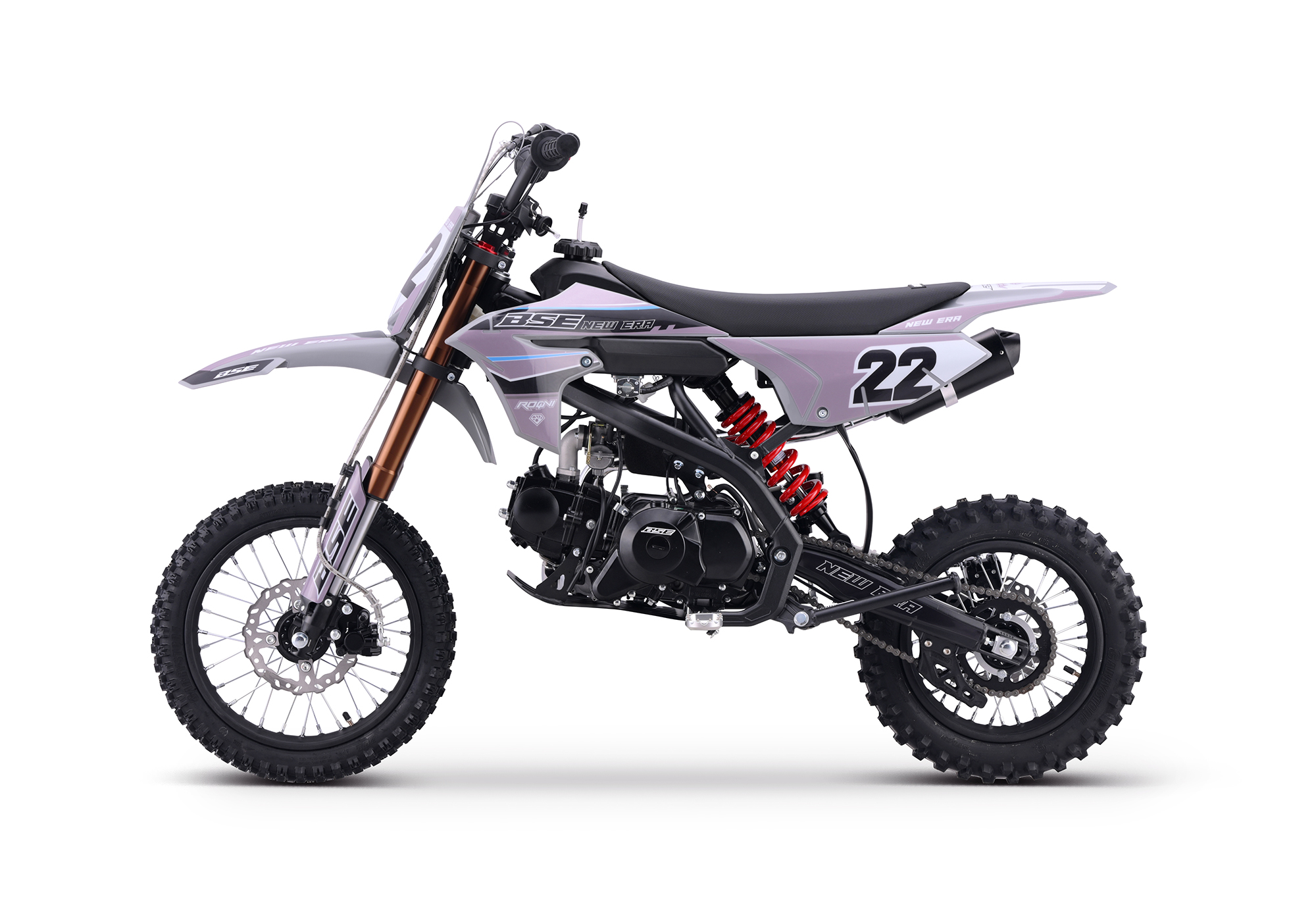 Питбайк BSE NEW ERA 110e Gray Reed 14/12 (Автомат КПП) full auto