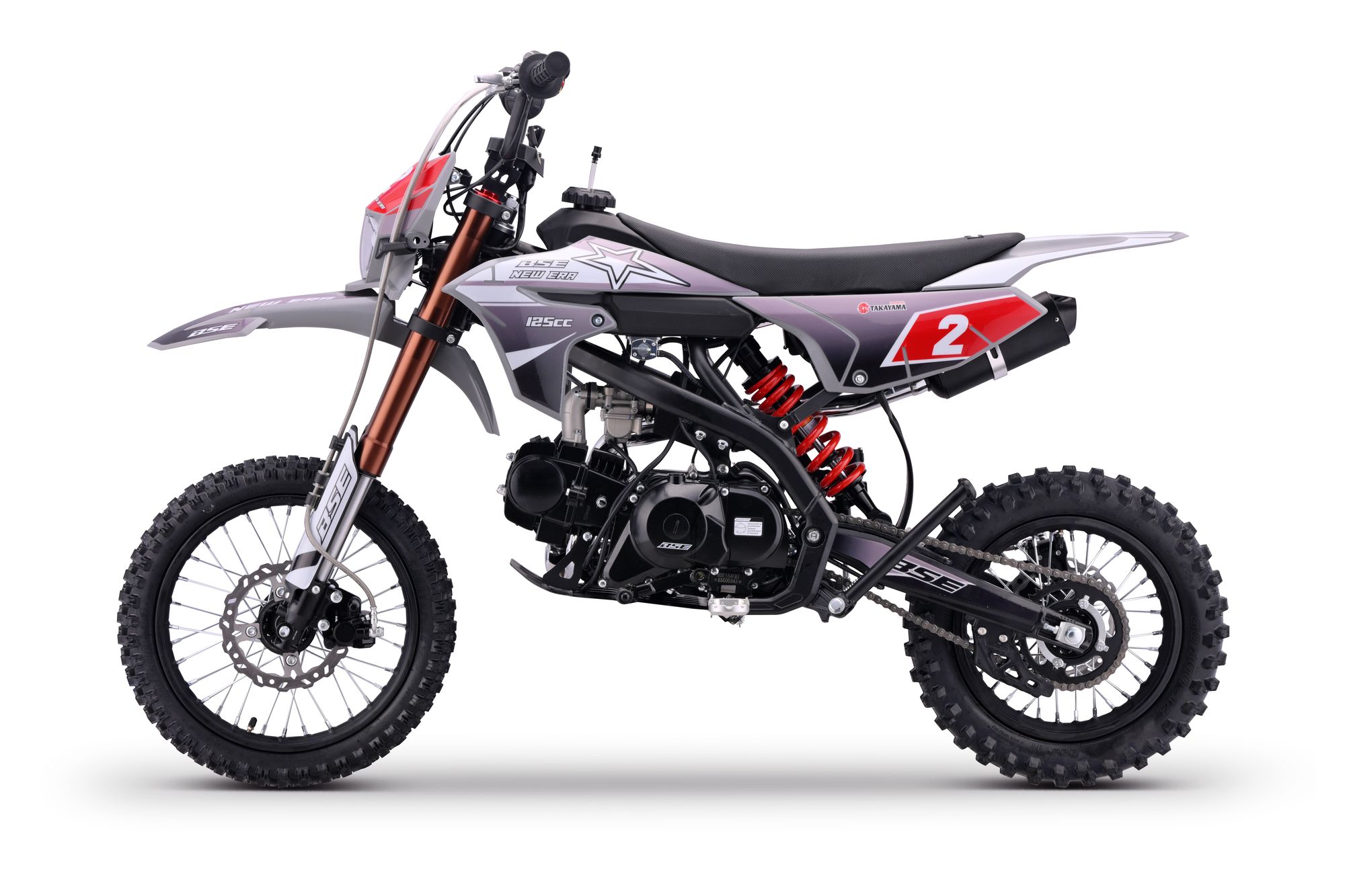 Питбайк BSE NEW ERA 125E 14/12 Mayhem Grey