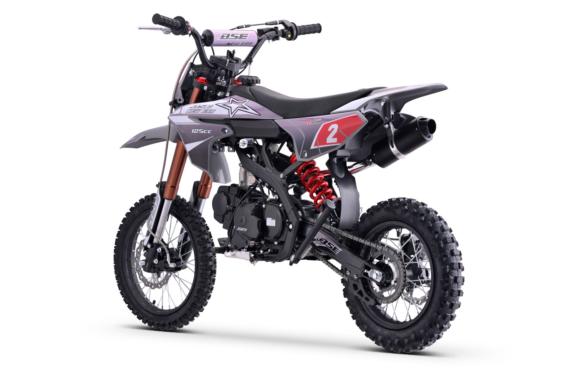 Питбайк BSE NEW ERA 125E 14/12 Mayhem Grey