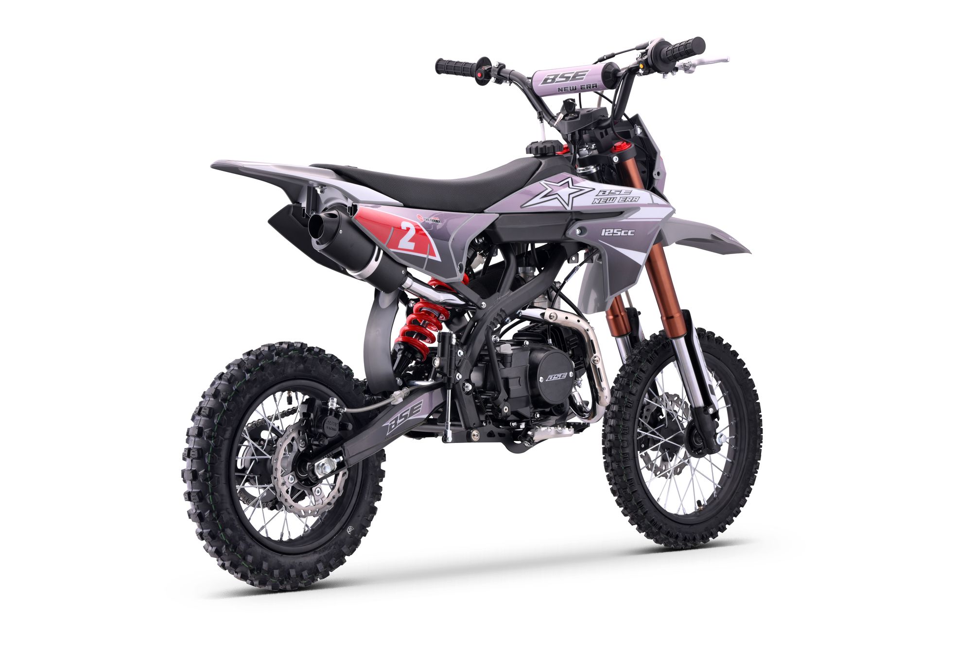 Питбайк BSE NEW ERA 125E 14/12 Mayhem Grey