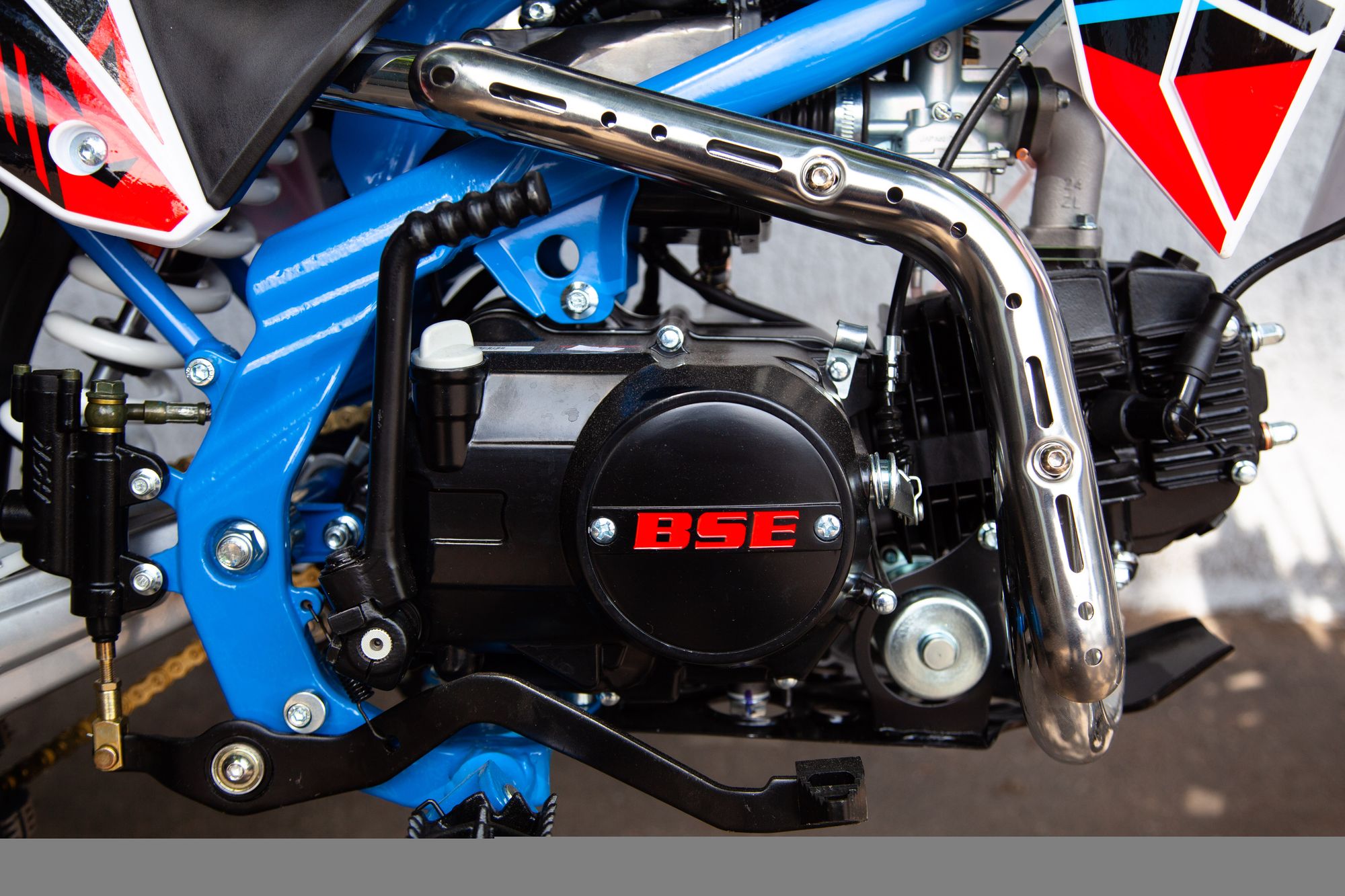 Питбайк BSE PH 125e 17/14  Power Blue 4