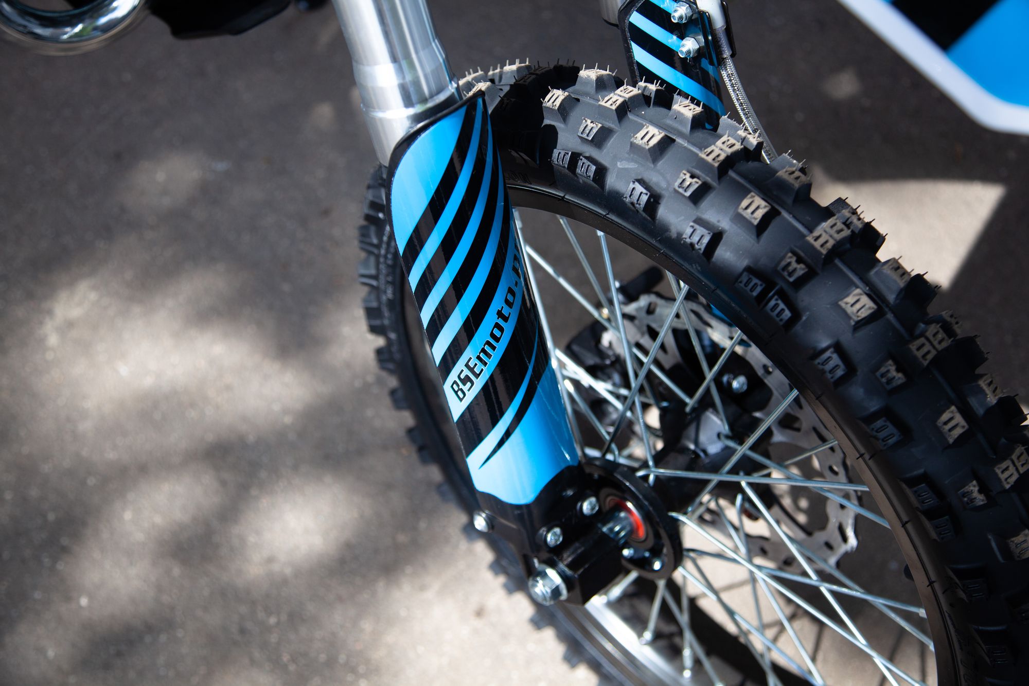 Питбайк BSE PH 125e 17/14  Power Blue 4