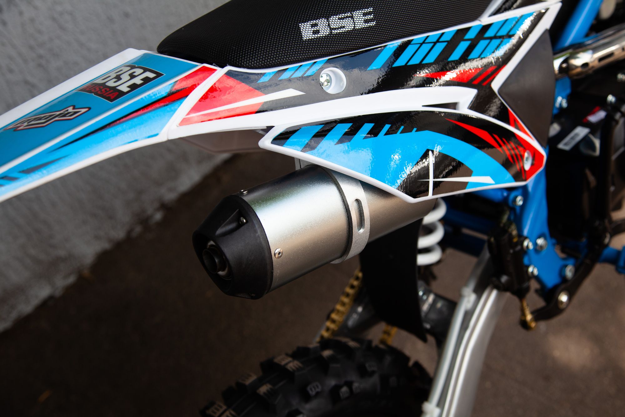 Питбайк BSE PH 125e 17/14  Power Blue 4