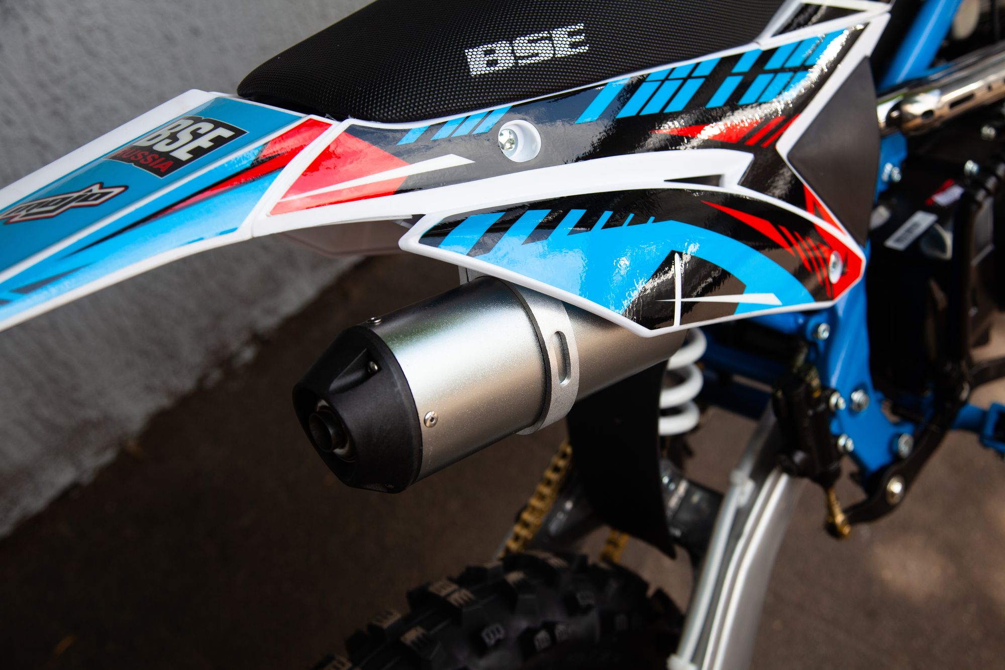 Питбайк BSE PH 125e 17/14 (ZS) Power Blue 4