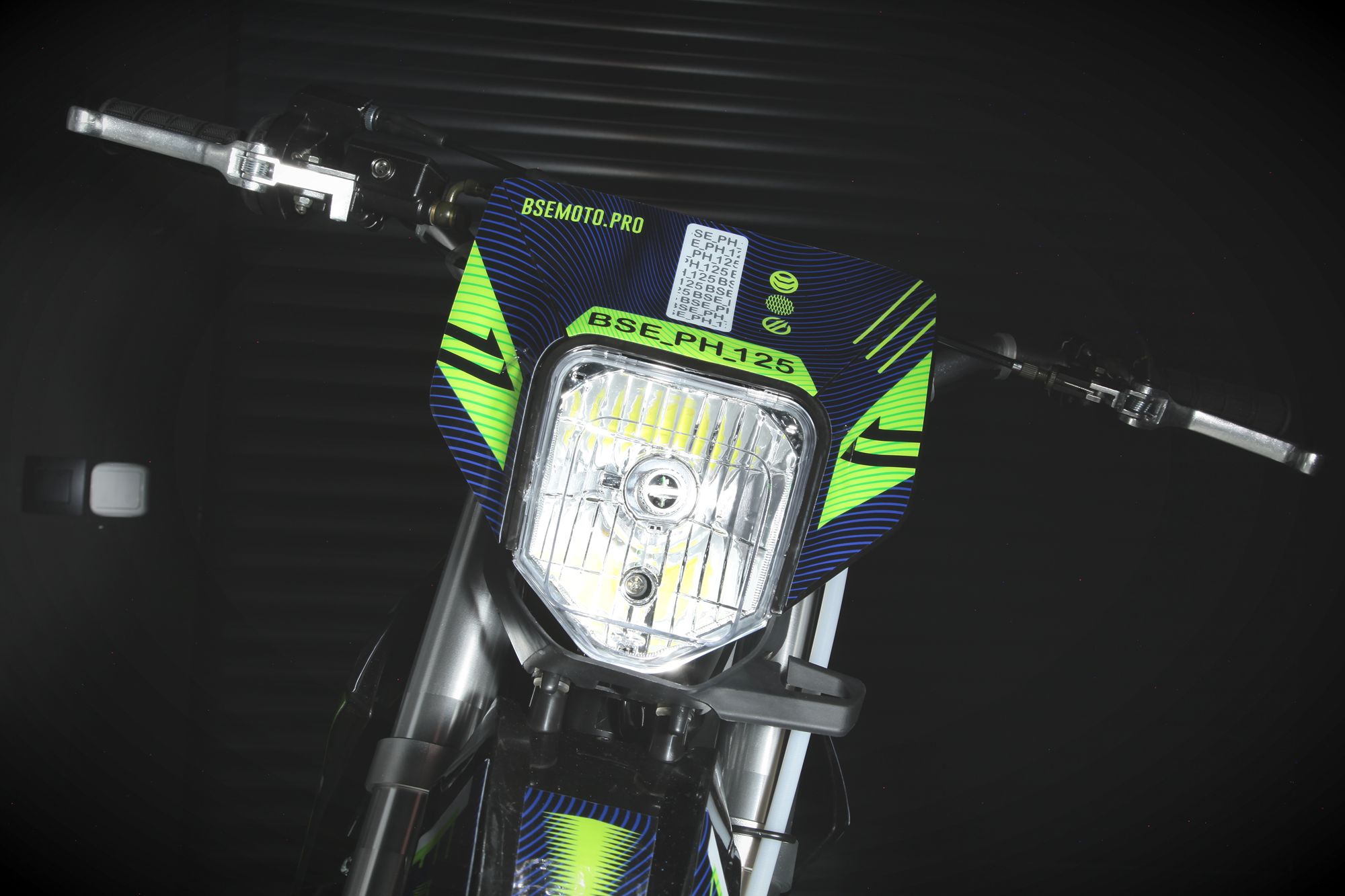 Питбайк BSE PH 125 17/14 AK47 Green (040)