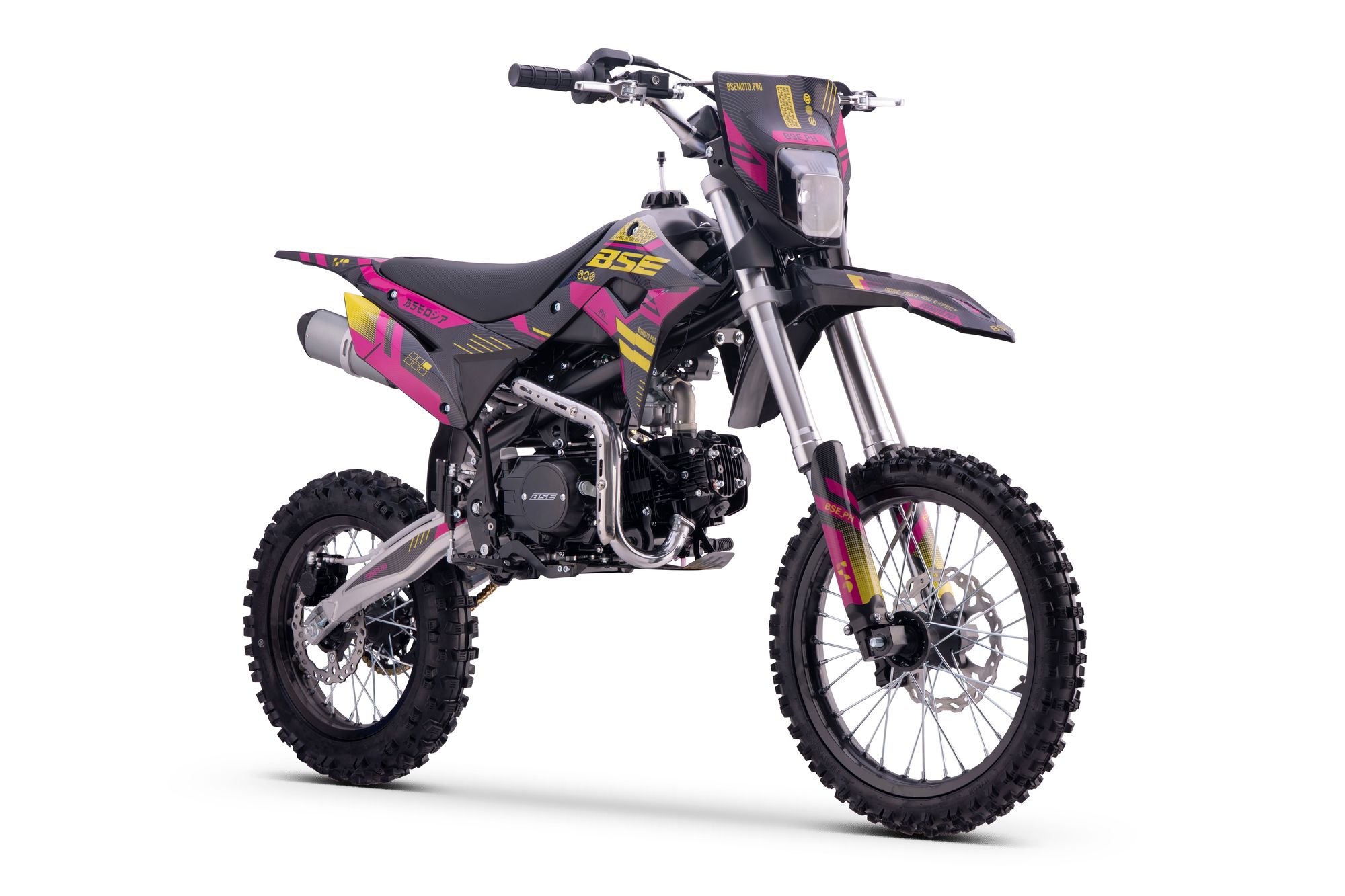 Питбайк BSE PH 125 17/14 AK47 Yellow (040)