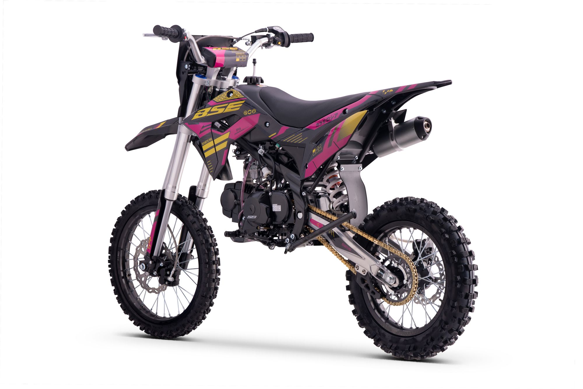 Питбайк BSE PH 125 17/14 AK47 Yellow (040)