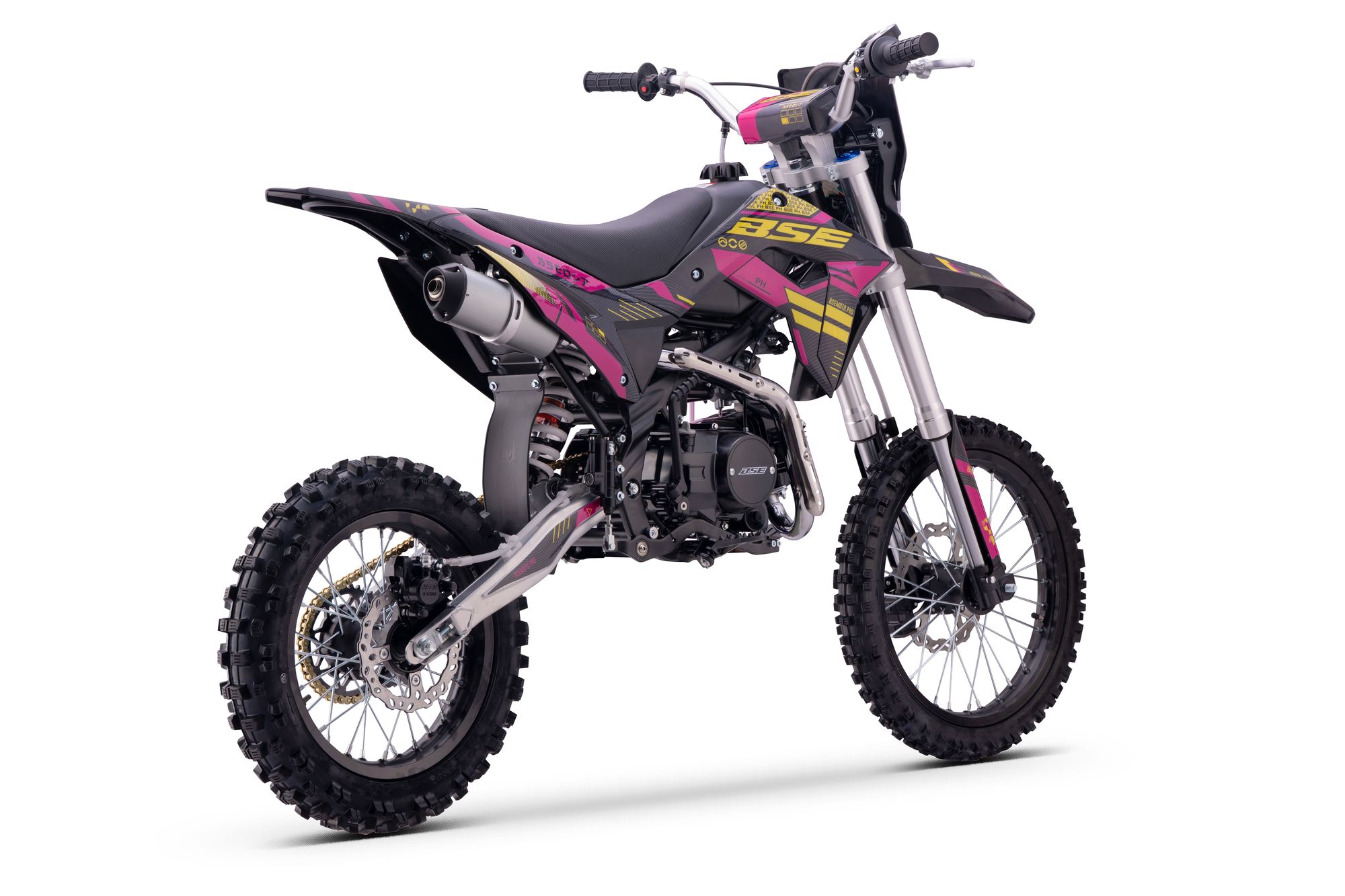 Питбайк BSE PH 125 17/14 AK47 Yellow (040)