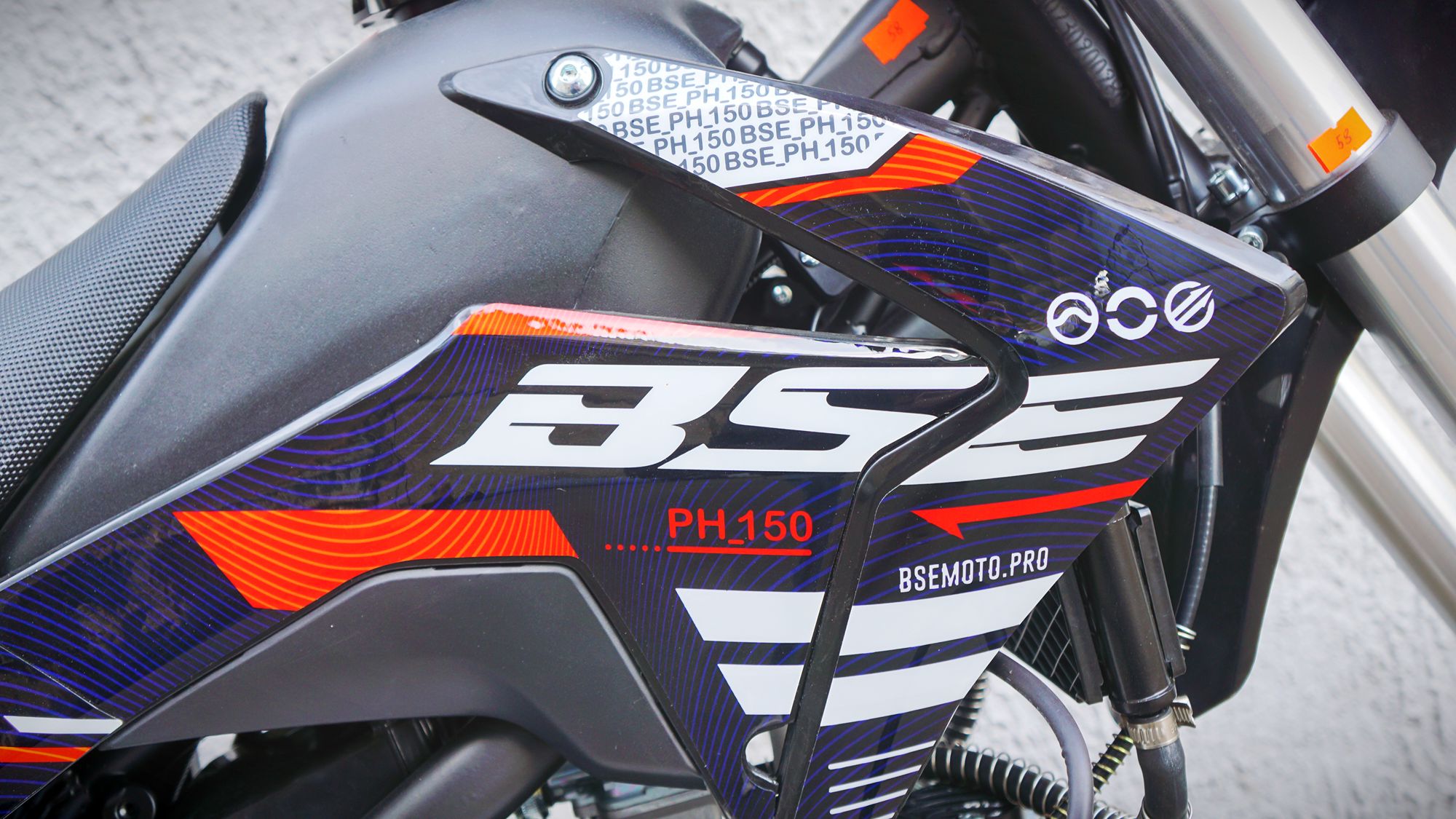 Питбайк BSE PH 150 19/16 AK47 Red (015)