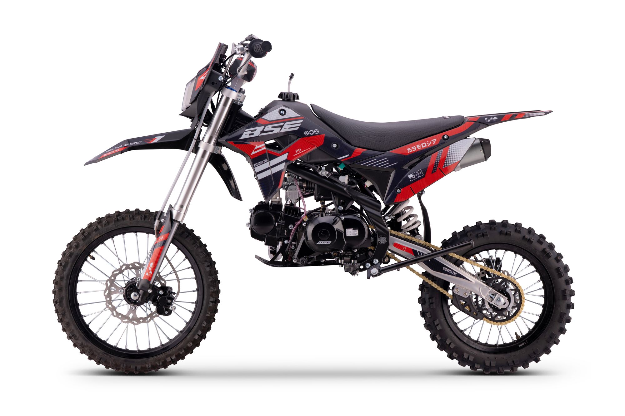 Питбайк BSE PH 125 17/14 AK47 Red (030)