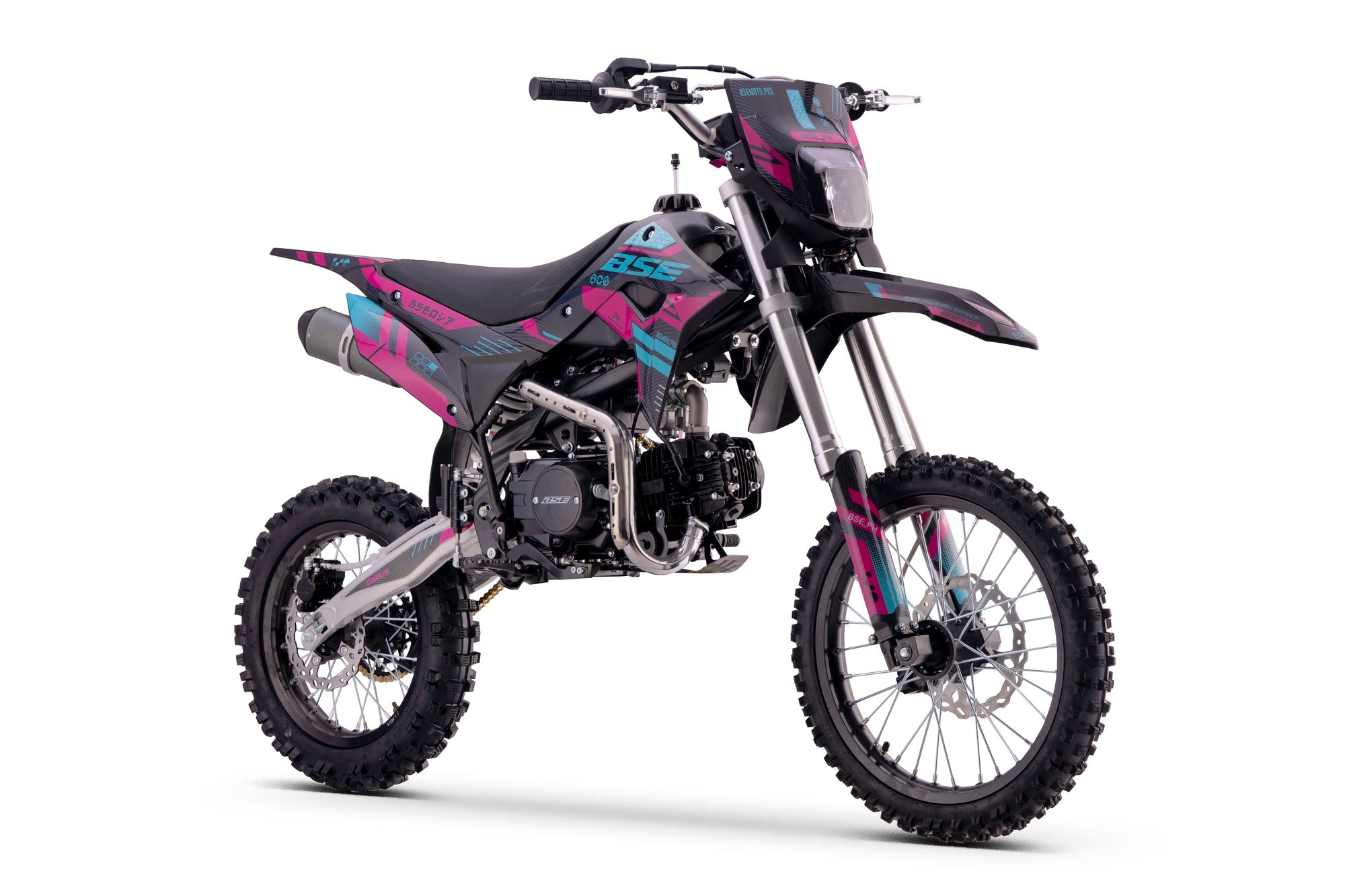 Питбайк BSE PH 125 17/14 AK47 Aquamarine (030)