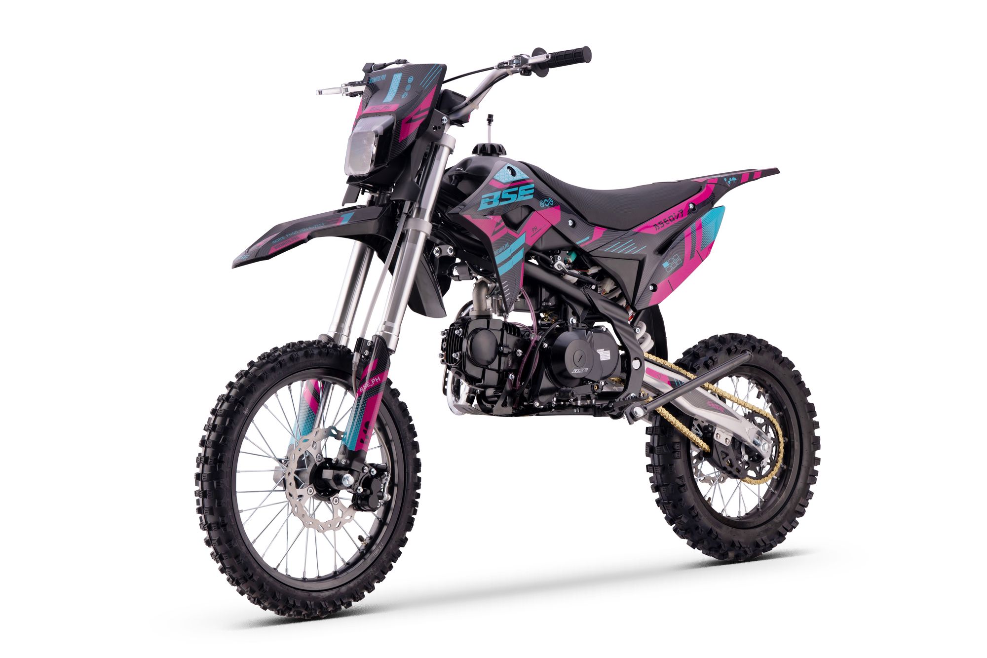 Питбайк BSE PH 125 17/14 AK47 Aquamarine (030)