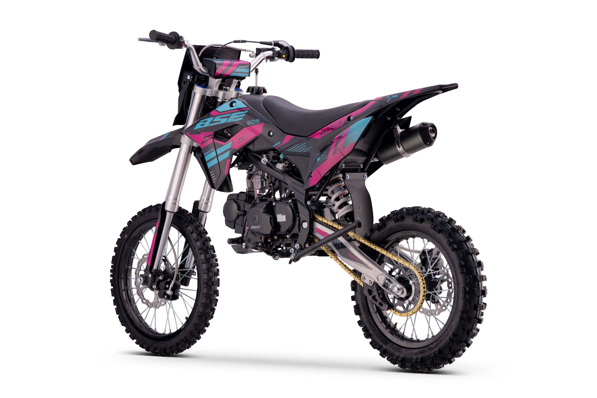 Питбайк BSE PH 125 17/14 AK47 Aquamarine (030)