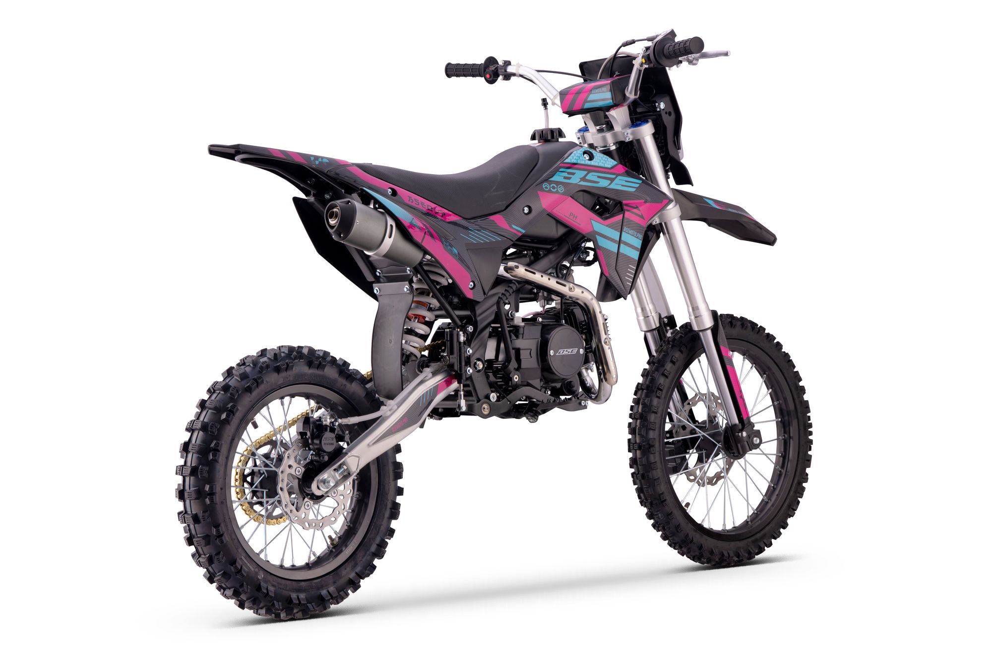 Питбайк BSE PH 125 17/14 AK47 Aquamarine (030)