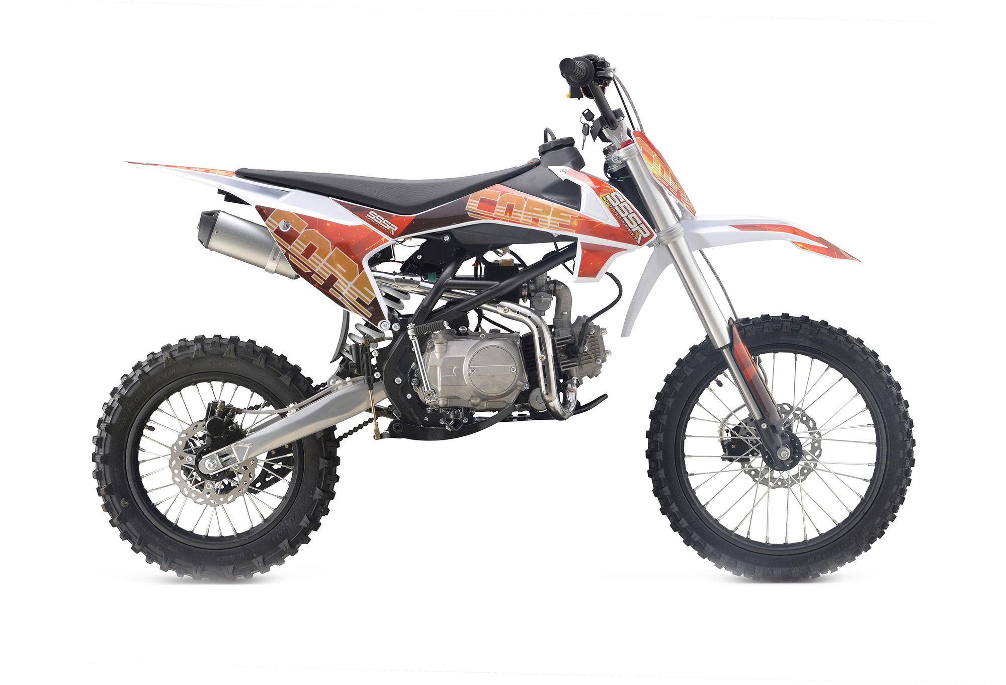 Питбайк SSSR CORE 125 M 17/14 Cosmic Orange 1 (Механическая КПП)