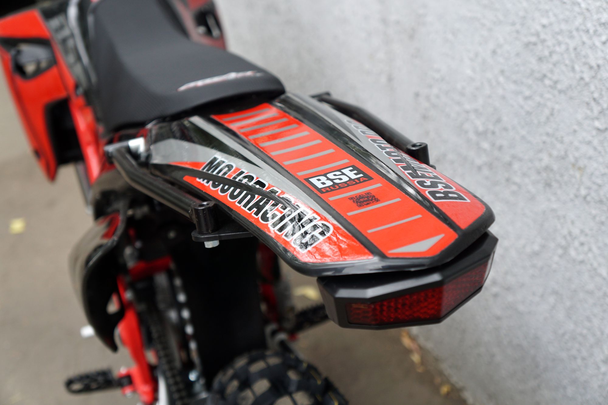 Эндуро / кроссовый мотоцикл BSE Z11 Red Black (020)