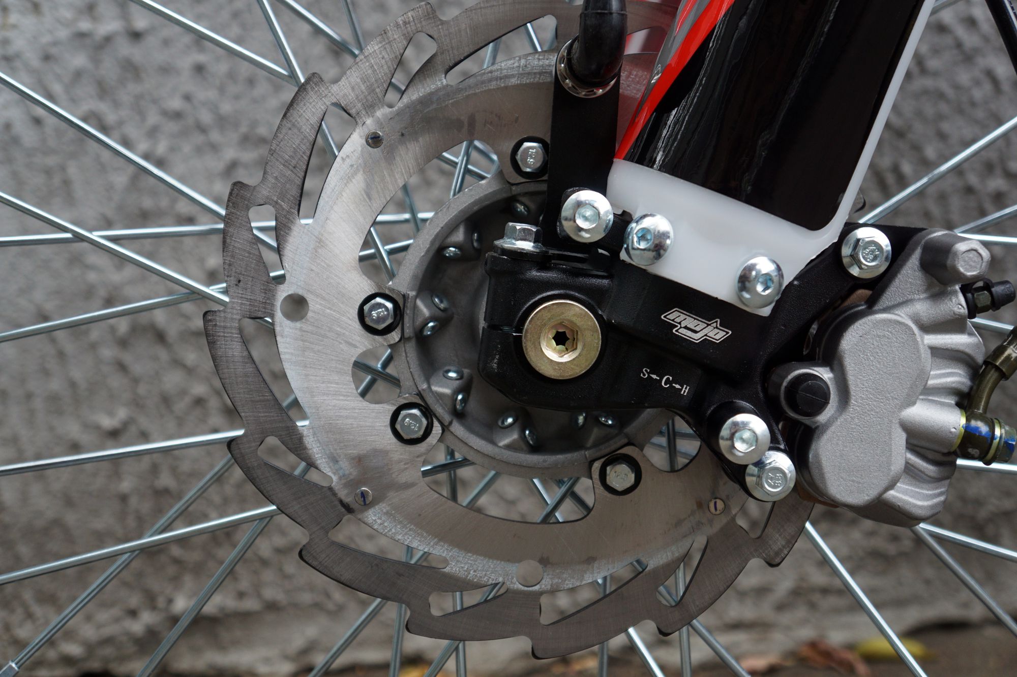 Эндуро / кроссовый мотоцикл BSE Z11 Red Black (020)