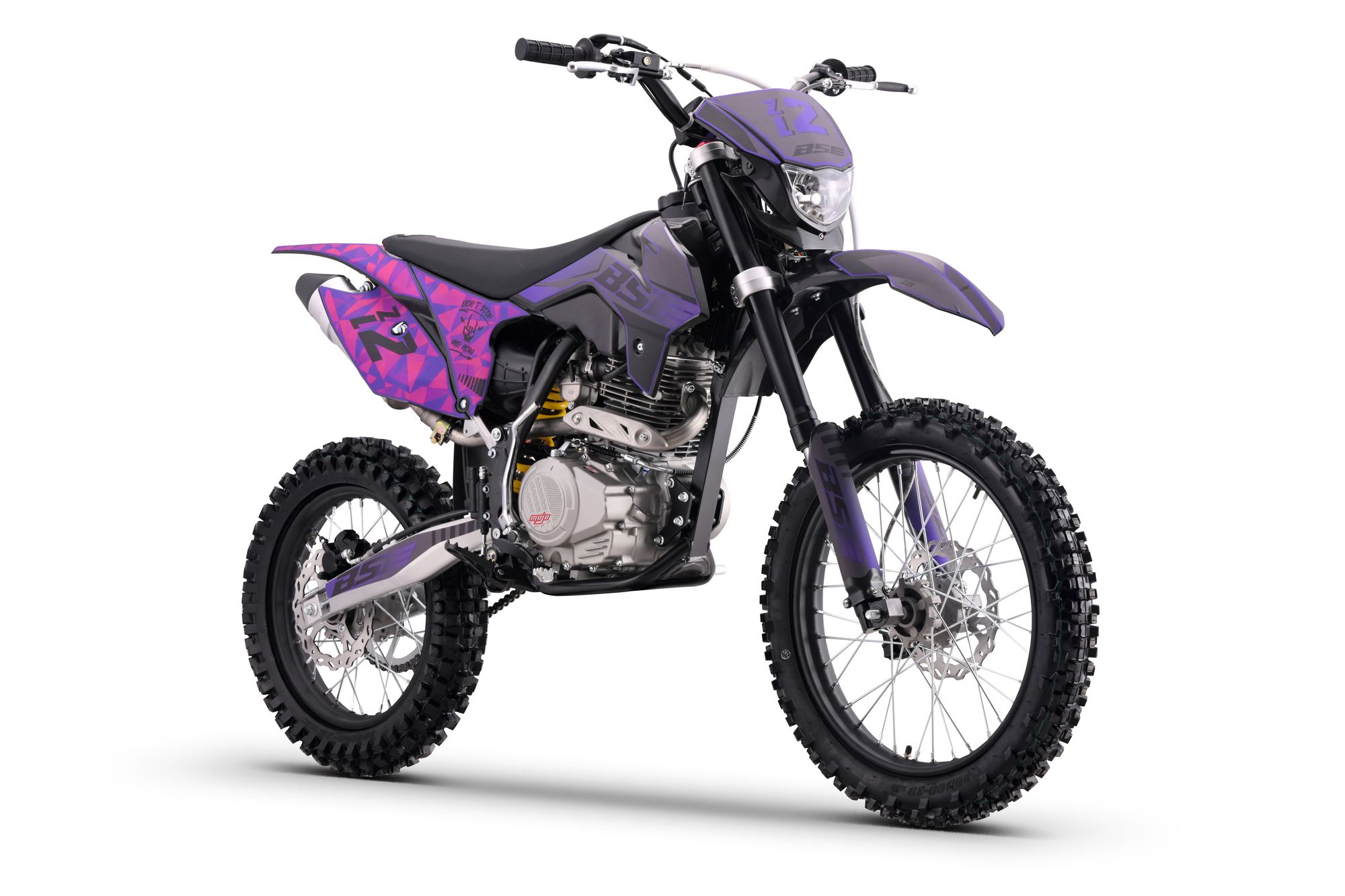 Эндуро / кроссовый мотоцикл BSE Z2 L 19\16 Split Purple