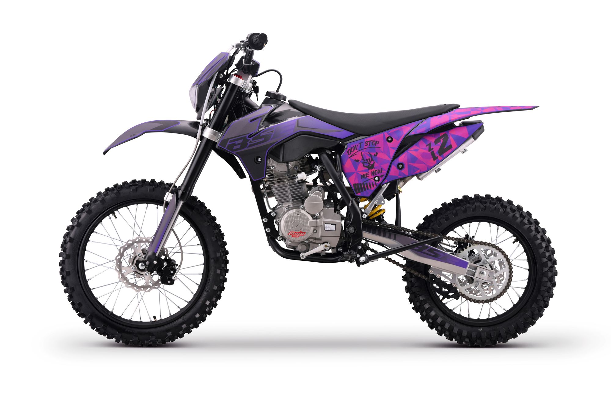 Эндуро / кроссовый мотоцикл BSE Z2 L 19\16 Split Purple