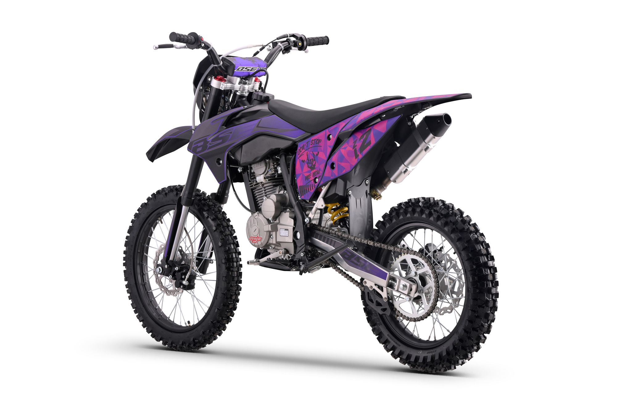 Эндуро / кроссовый мотоцикл BSE Z2 L 19\16 Split Purple