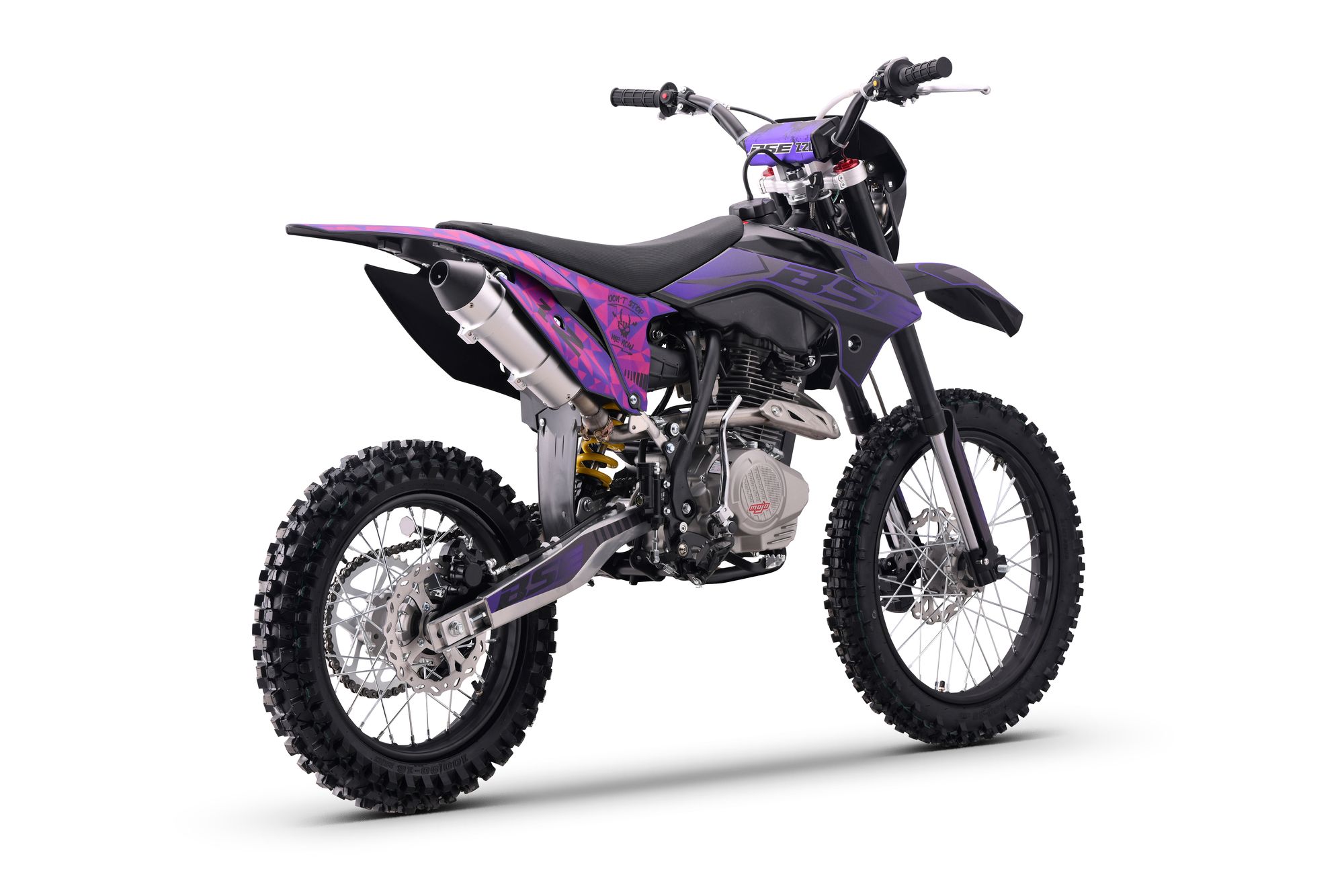 Эндуро / кроссовый мотоцикл BSE Z2 L 19\16 Split Purple