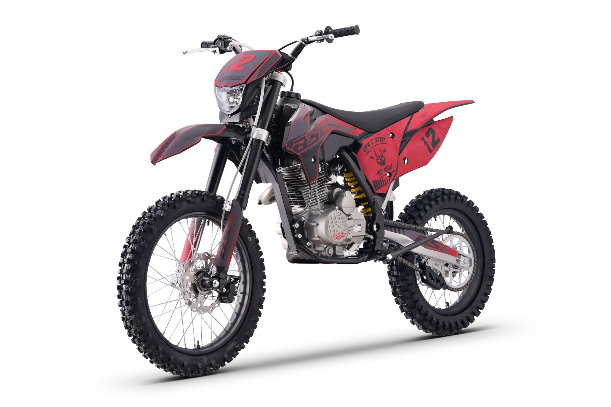 Эндуро / кроссовый мотоцикл BSE Z2 L 19\16 Split Red