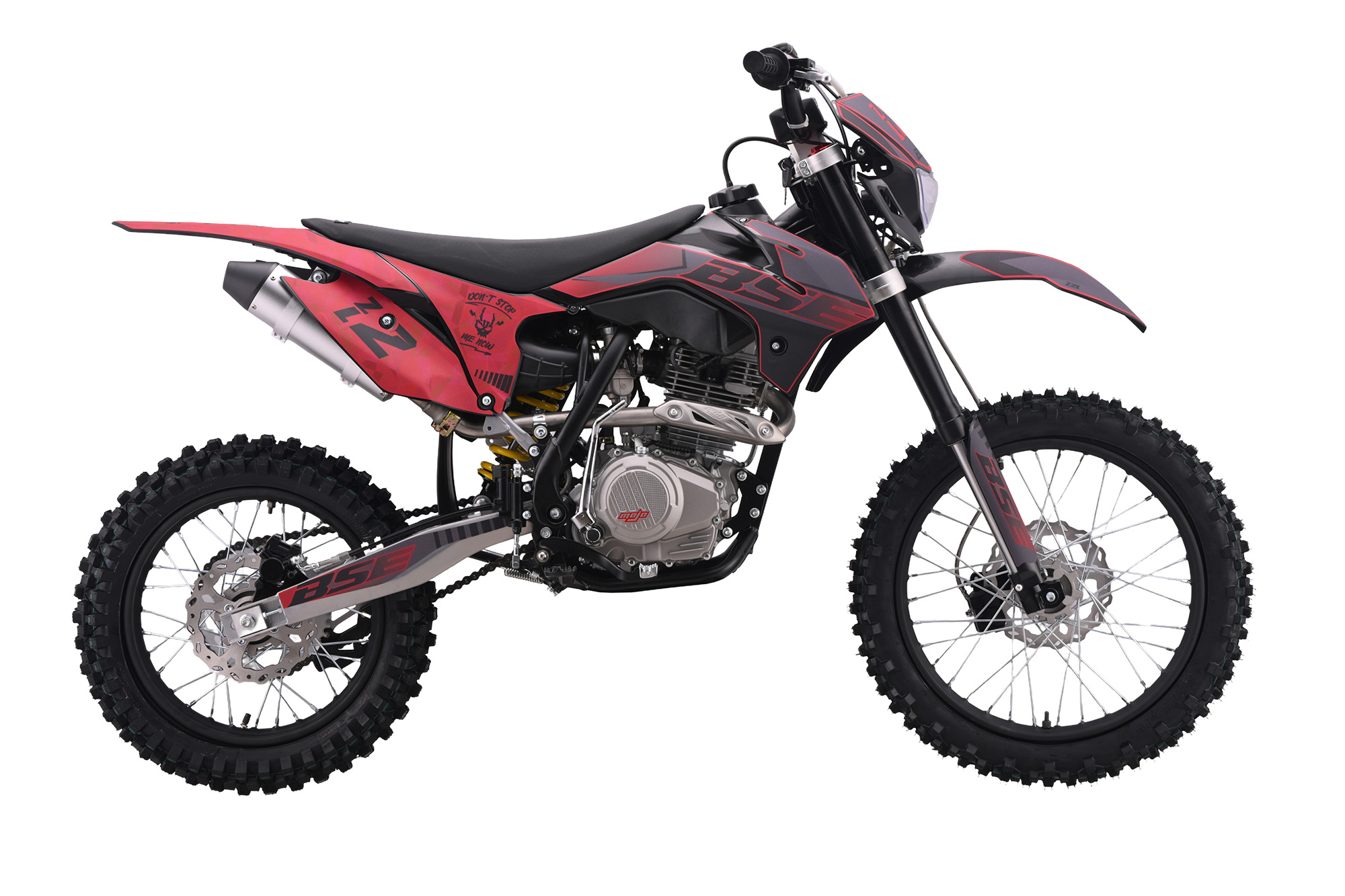 Эндуро / кроссовый мотоцикл BSE Z2 L 19\16 Split Red