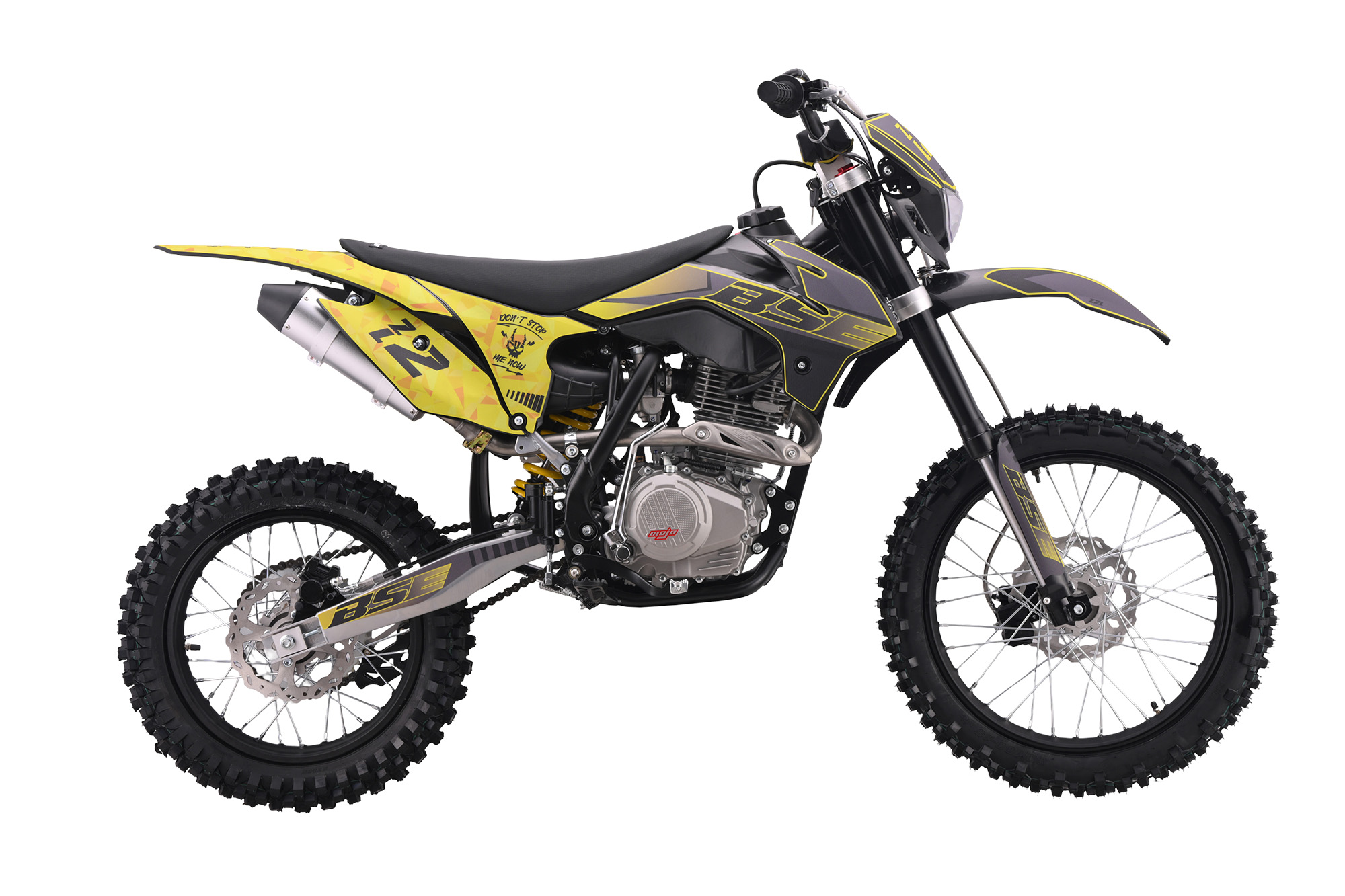 Эндуро / кроссовый мотоцикл BSE Z2 L 19\16 Split Yellow