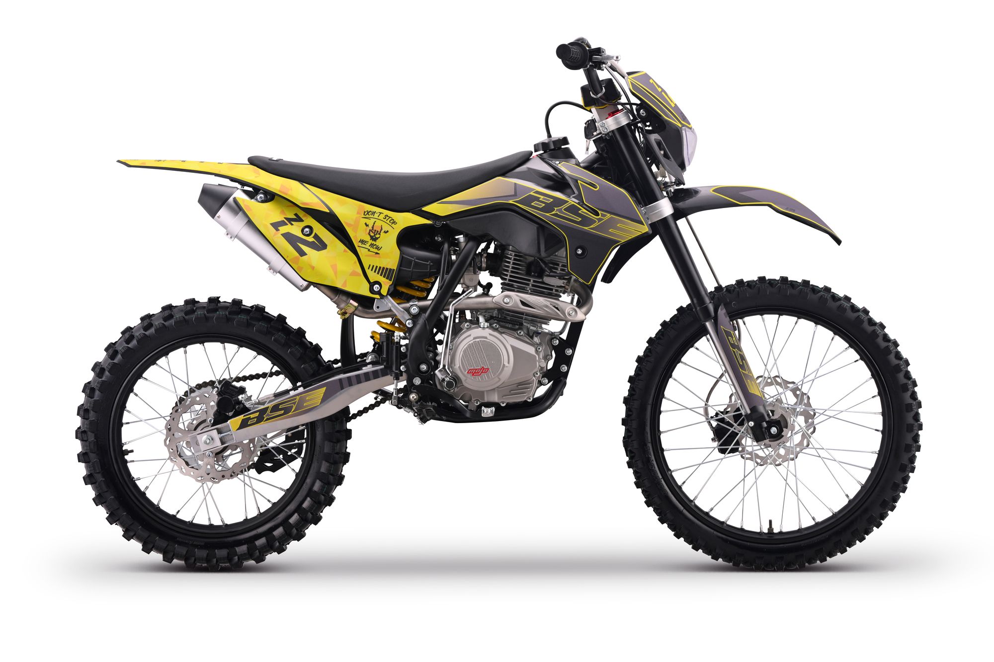 Эндуро / кроссовый мотоцикл BSE Z2 L 19\16 Split Yellow