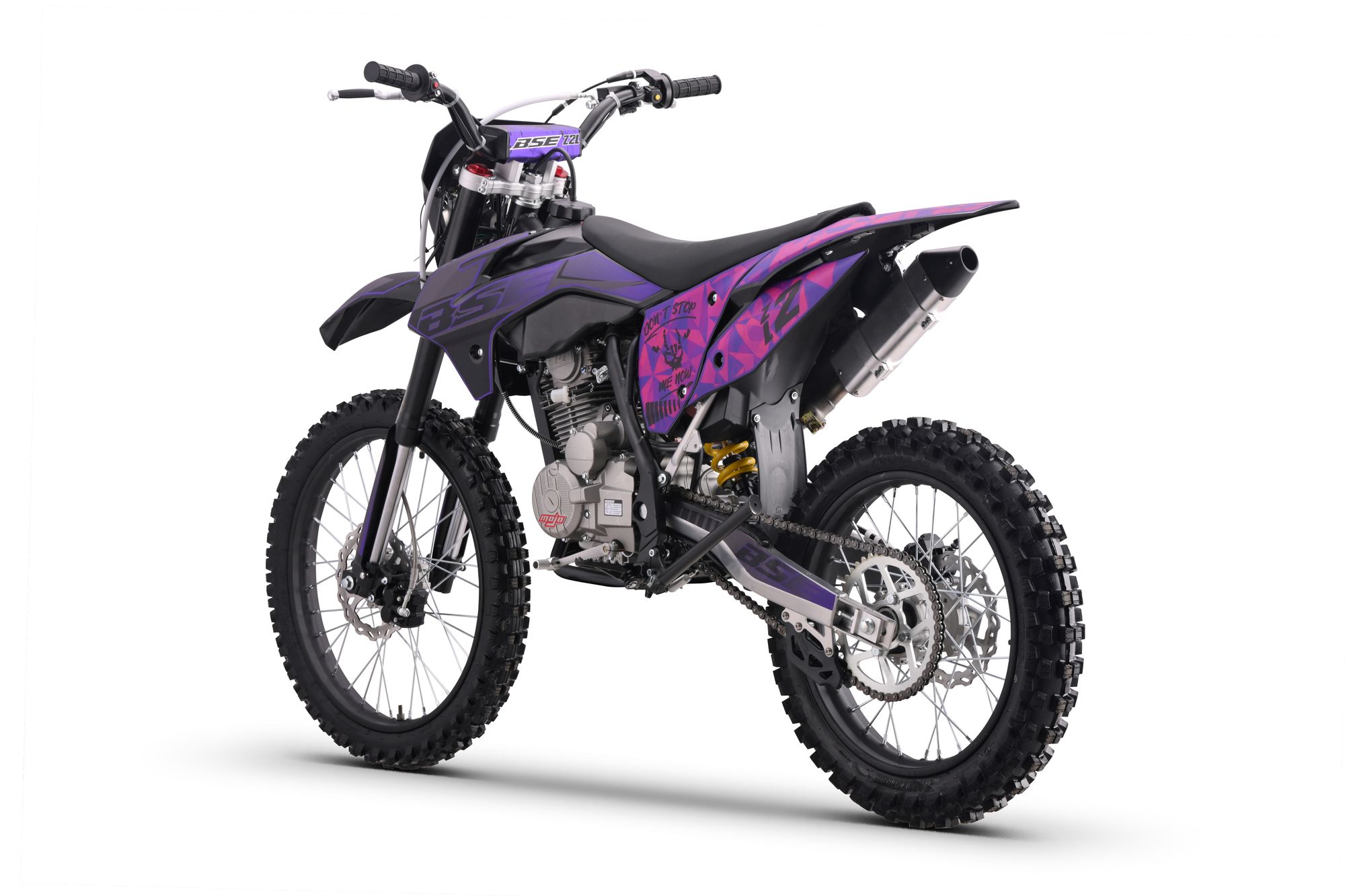 Эндуро / кроссовый мотоцикл BSE Z2 L 21\18 Split Purple