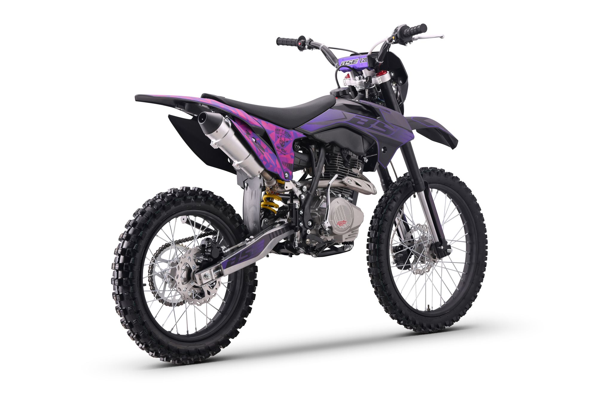 Эндуро / кроссовый мотоцикл BSE Z2 L 21\18 Split Purple