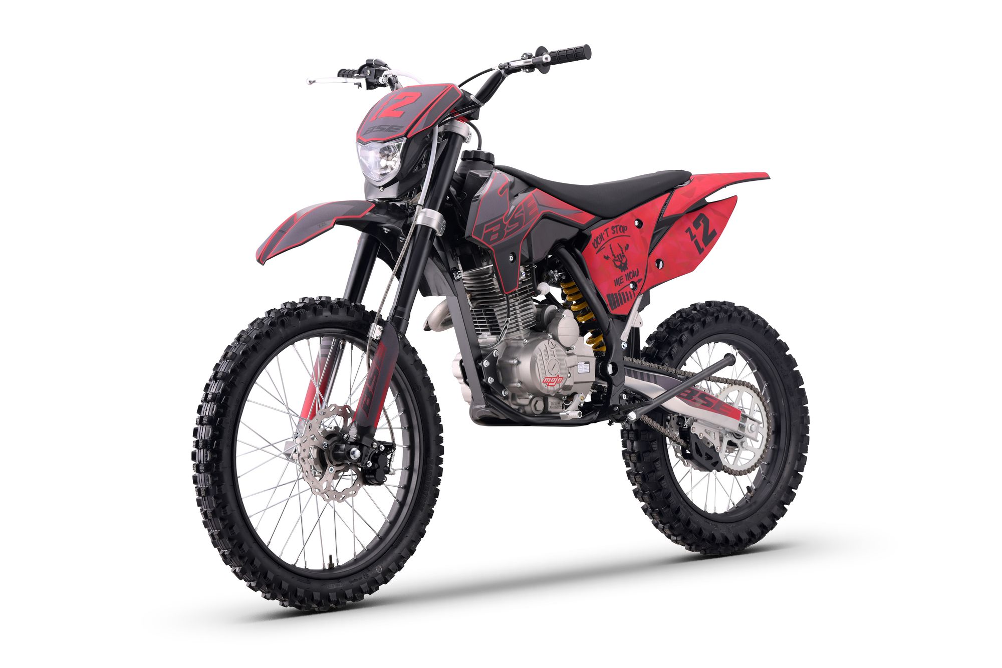 Эндуро / кроссовый мотоцикл BSE Z2 L 21\18 Split Red