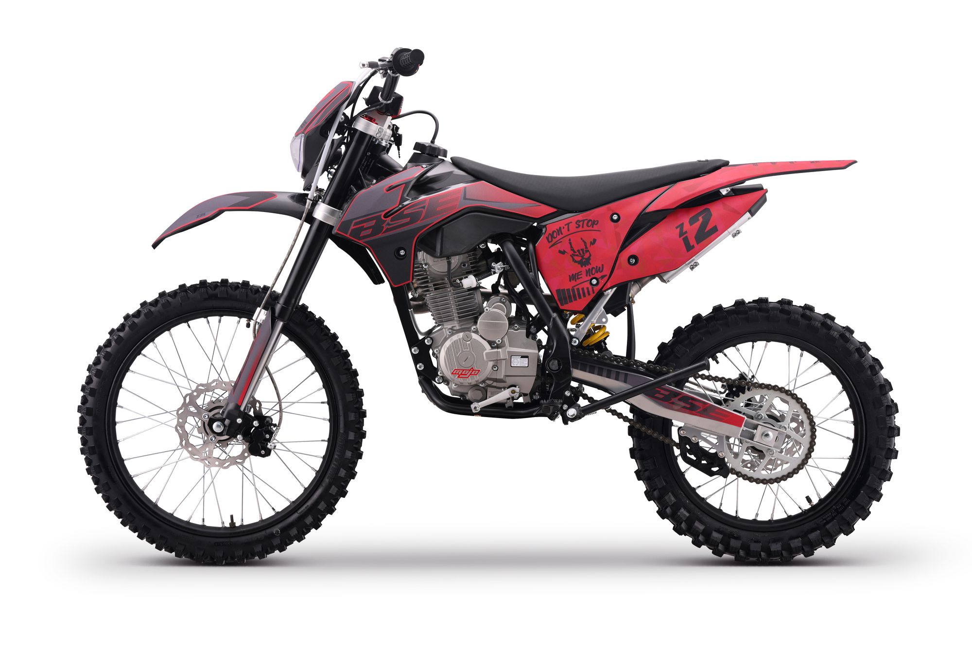 Эндуро / кроссовый мотоцикл BSE Z2 L 21\18 Split Red