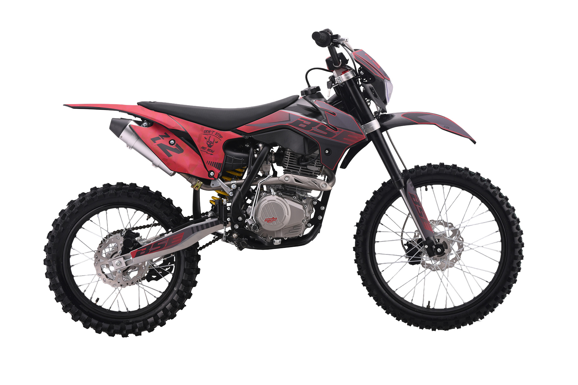 Эндуро / кроссовый мотоцикл BSE Z2 L 21\18 Split Red