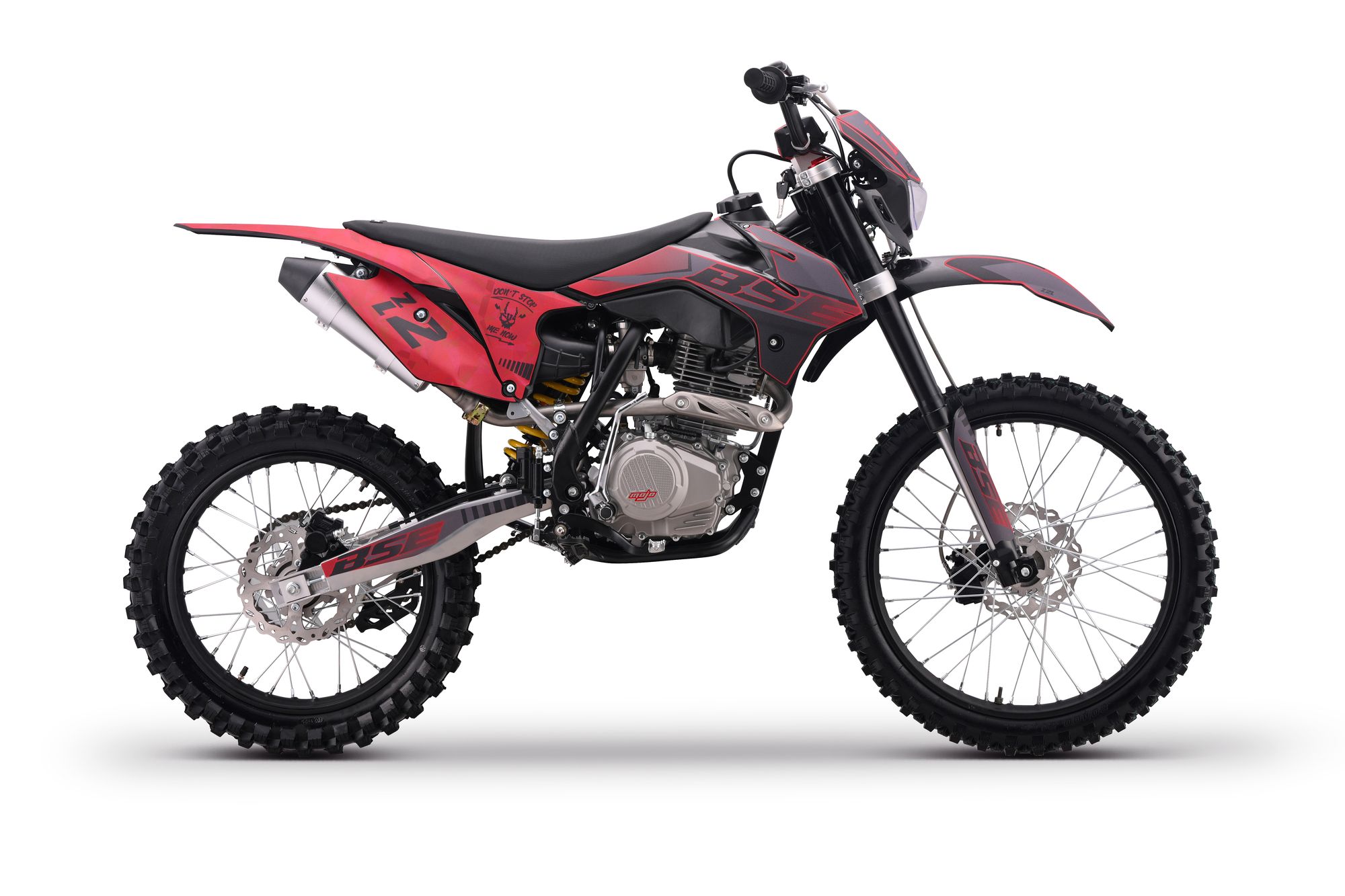 Эндуро / кроссовый мотоцикл BSE Z2 L 21\18 Split Red