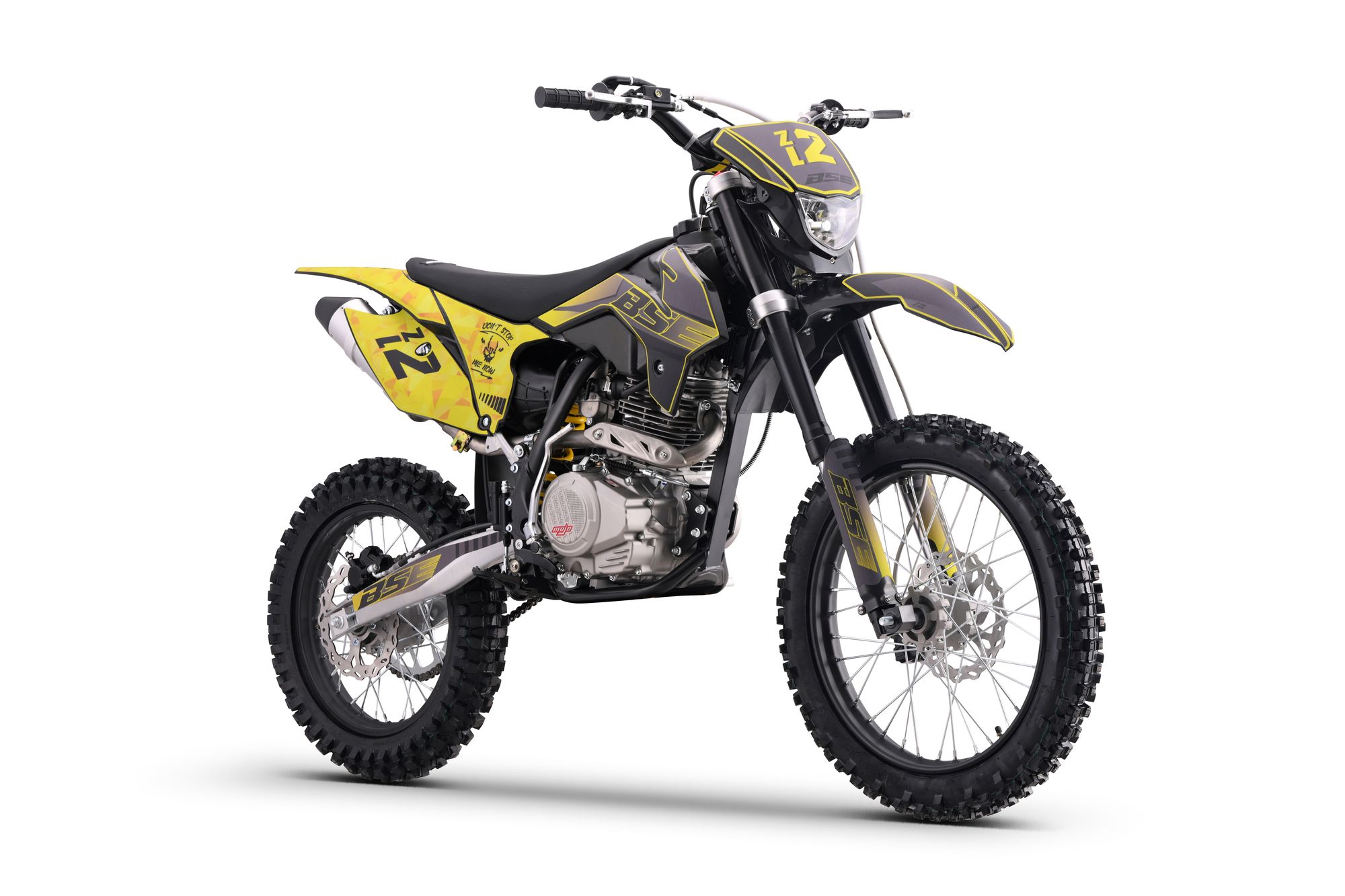 Эндуро / кроссовый мотоцикл BSE Z2 L 21\18 Split Yellow