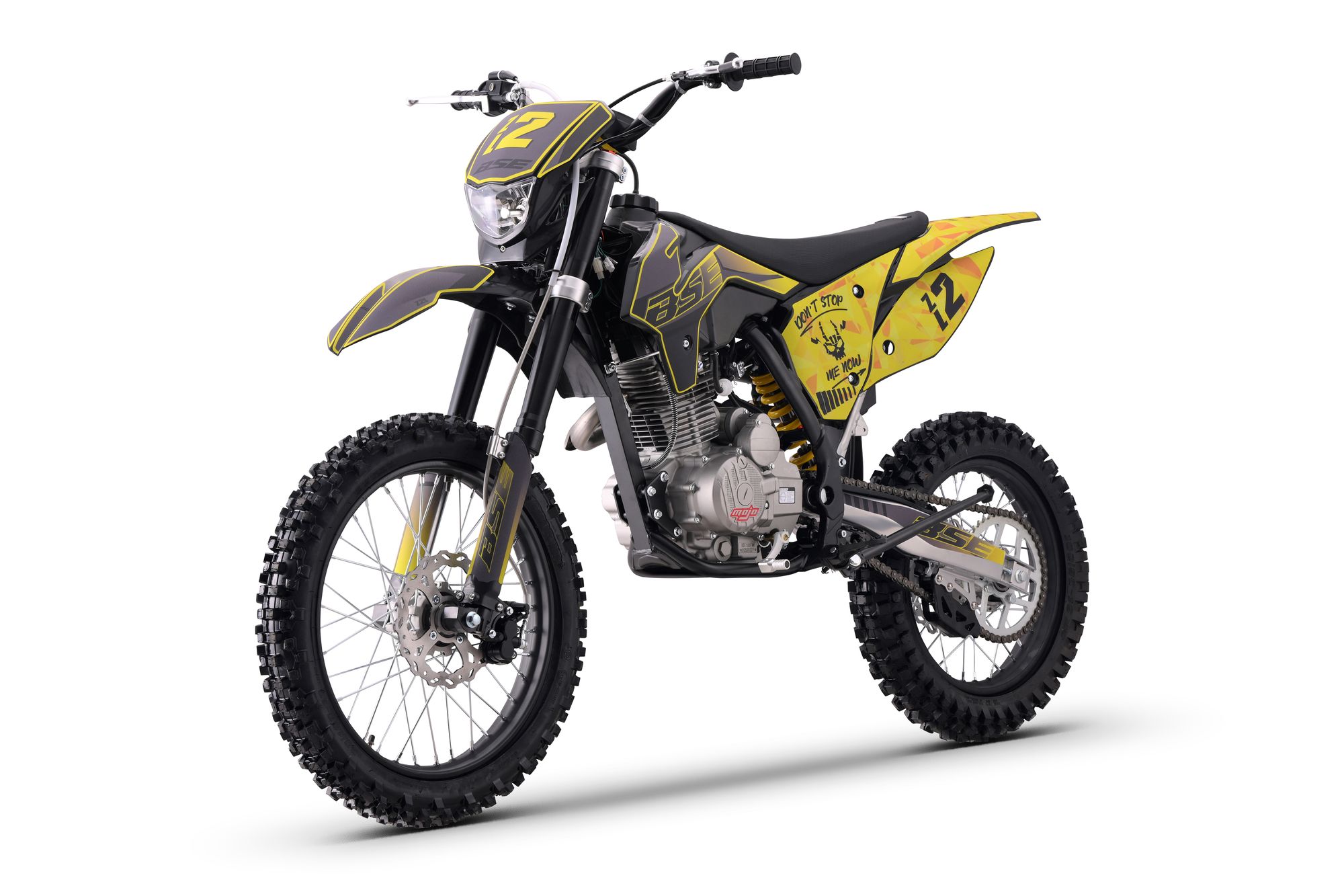 Эндуро / кроссовый мотоцикл BSE Z2 L 21\18 Split Yellow